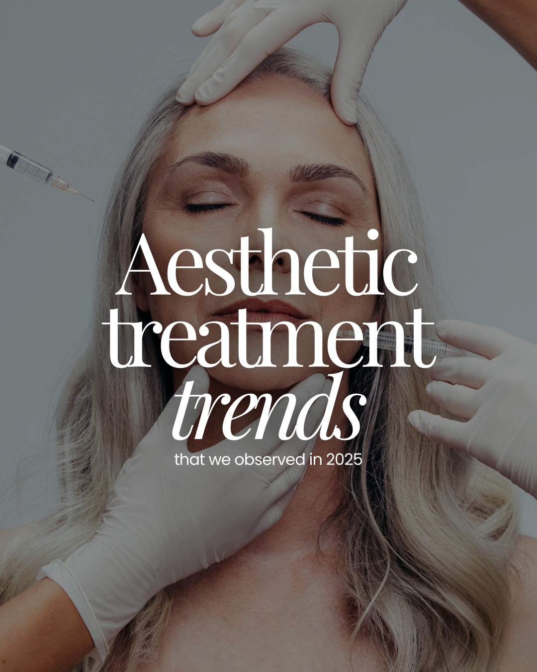 💾 Save this post to revisit the aesthetic treatment trends that defined 2025 and bring these insights into your next consultation!