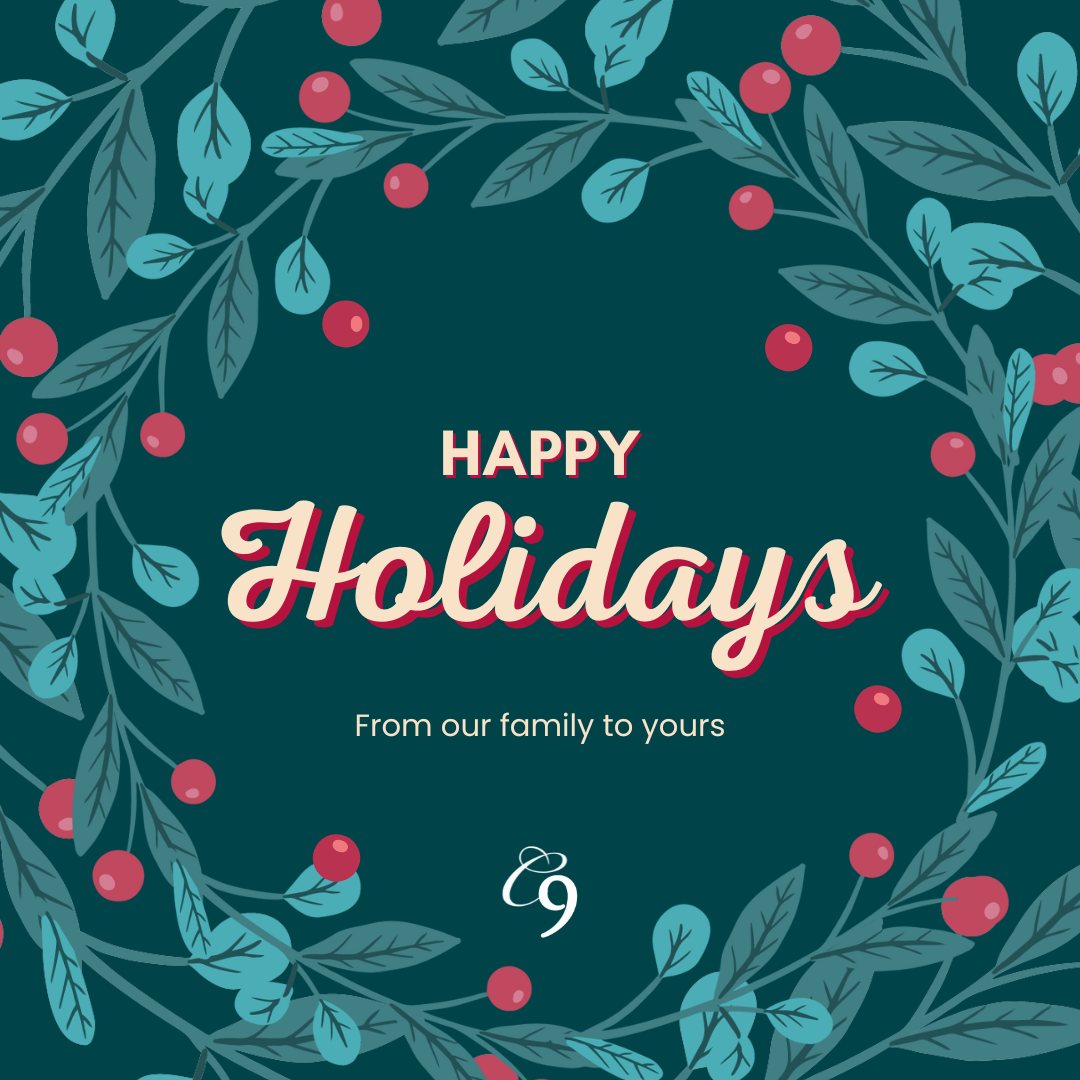 Wishing you a season filled with warmth, peace, and little moments that mean the most. Happy holidays from all of us to you. 🤍