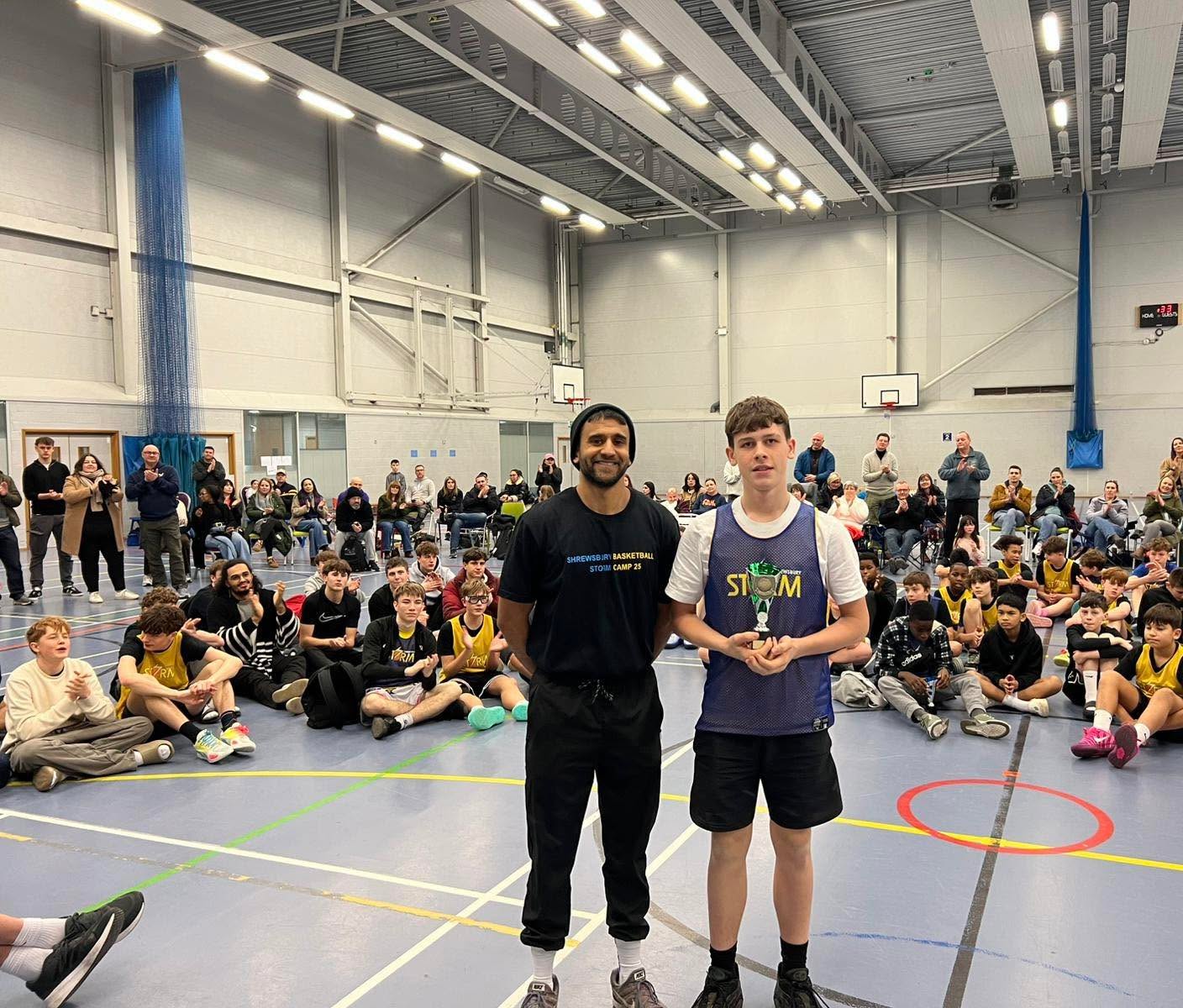 Day 4 saw the final two coaching sessions and then parents were welcomed into the sports village to watch the competition finals and awards.
A camp designed for player development the most improved award is always a top one and goes first.
This year they went to - Michael, George and Somto.
The awards were presented by coach Hassan.
#basketballfamily🏀❤️ #comunity #stormbasketball🏀 #desiretogrow