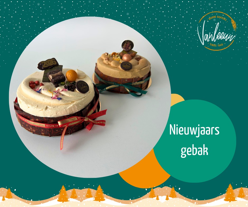 Lekker Nieuwjaars gebak bestellen kan nog tot morgen 12.00u!! ✨
