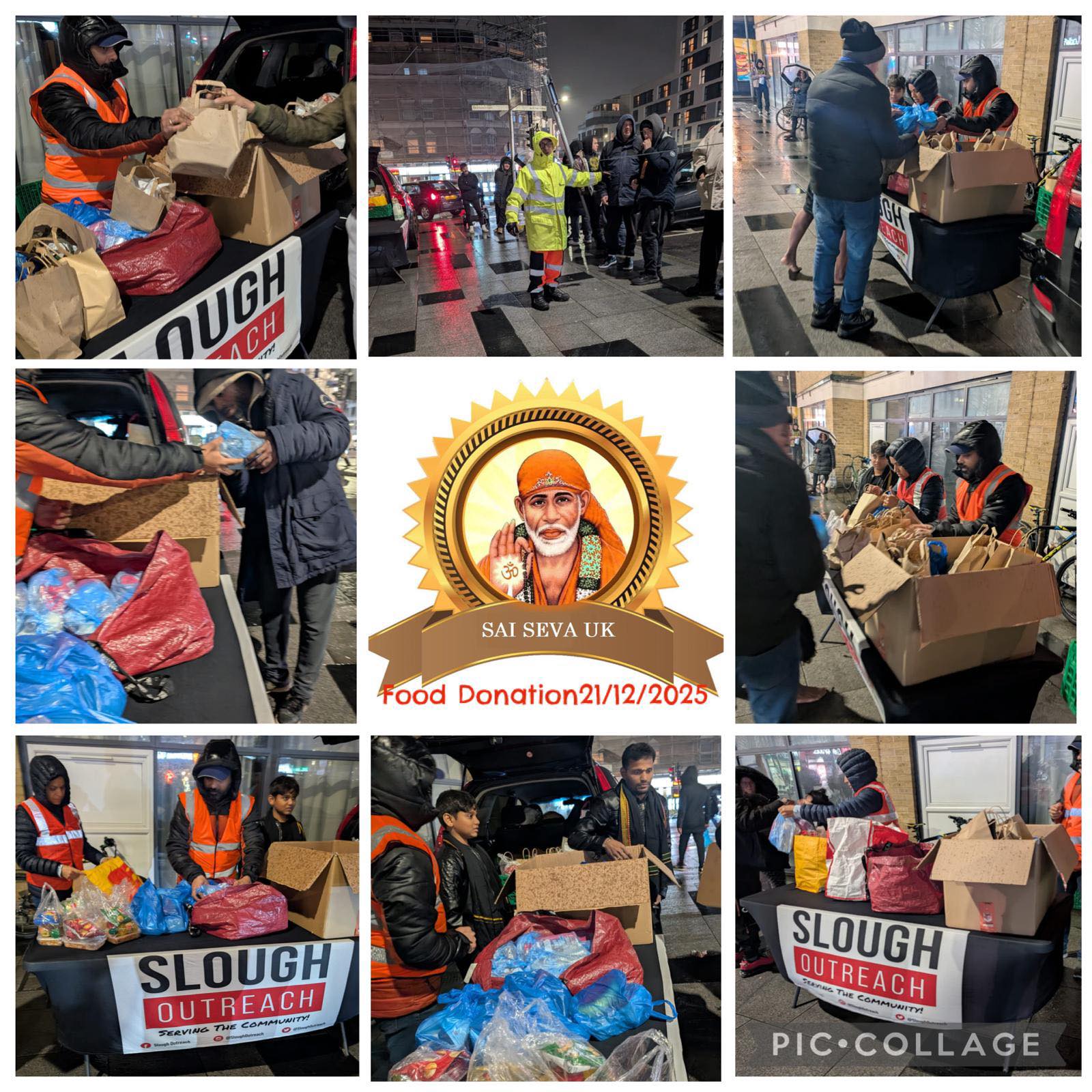 Sai Seva UK would like to thank all families who donated towards our monthly food donation on Sunday 21st December 2025 ๐๐ผ
Thank you also to everyone who donated towards our 12 days of giving with Sai Seva UK, your donations were distributed on 21st ๐๐ผ
Thank you to Slough Outreach for the opportunity to provide Seva ๐๐ผ
Together, we can carry forward Babaโs name and His good deeds of feeding the hungry ๐๐ผ
Thank You ๐๐ผ
Jai Sai Ram ๐๐ผ
#GivingBack #MonthlyFoodDonation #ServingTheCommunity #Seva #SelflessService #SaiSevaUK #SloughOutreach #ServingTheCommunity