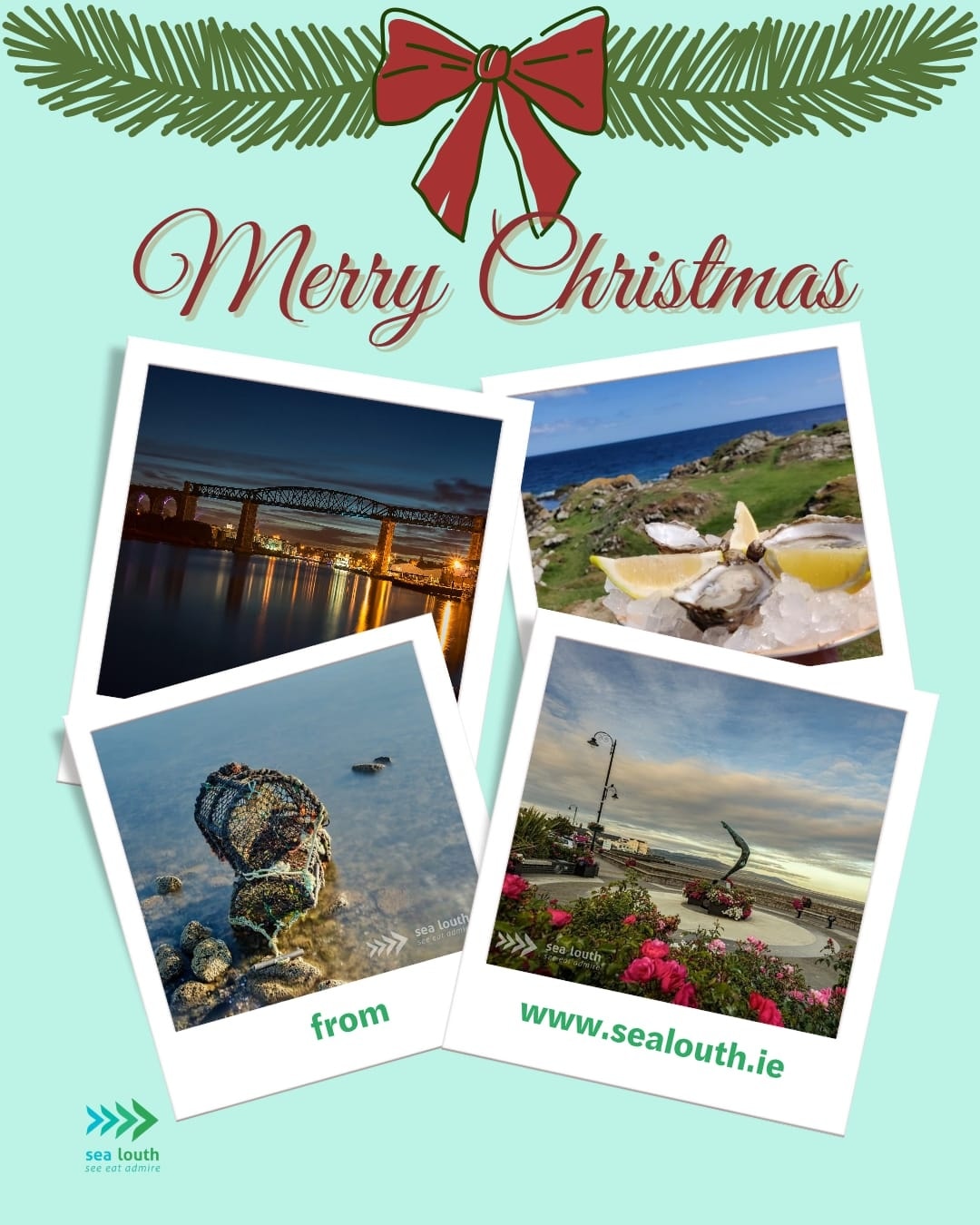 Wishing you a very Happy Christmas from Sea Louth 🎄✨
May your days be filled with salty sea air, cosy coastal moments and plenty of delicious seafood 🦞🌊
Whether you are wrapping up for a winter walk, sharing local seafood with loved ones or planning your next seaside escape, the Sea Louth trail is always here waiting to be discovered ❤️
#SeaLouth #IrelandsAncientEast #KeepDiscovering #See #Eat #Admire #ChristmasByTheSea #CoastalChristmas #VisitLouth