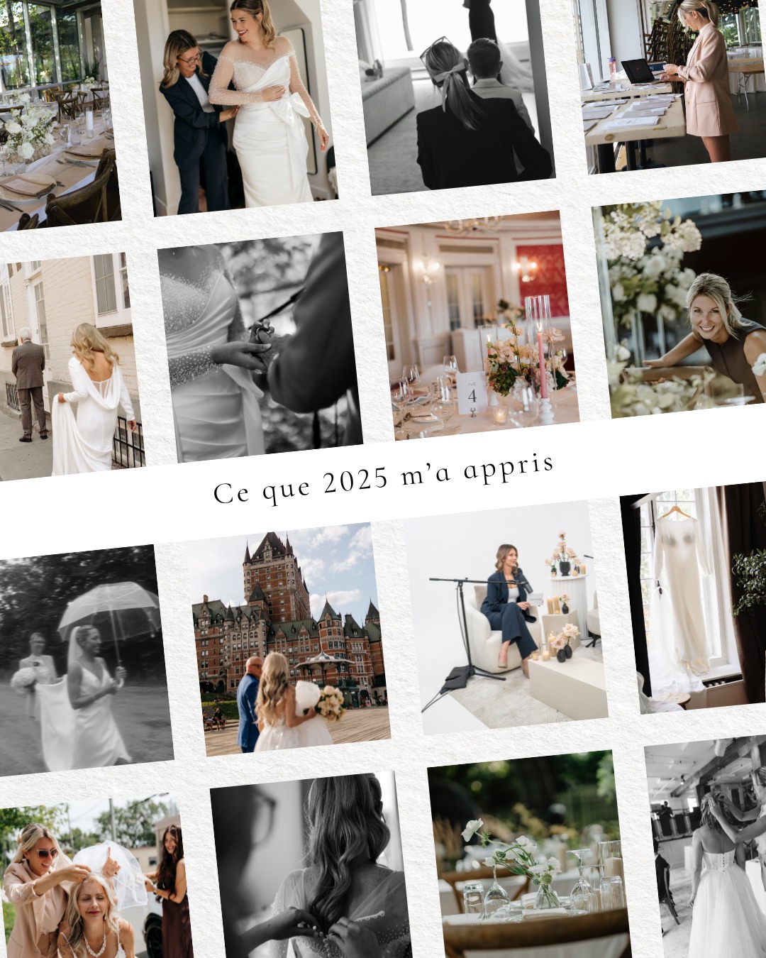 2025 m’a appris beaucoup de choses.
Pas toujours doucement.
Mais avec clarté.
Que ce sont les humains qui donnent du sens à tout ça.
Les échanges vrais.
Les liens qu’on crée sans s’en rendre compte.
La confiance qui s’installe, tranquillement.
Je continue d’avancer avec cette certitude :
quand l’intention est bonne,
quand on fait les choses avec cœur et passion,
chaque idée a sa place et sa valeur.
Merci à ceux qui ont partagé cette année avec moi.
À ceux qui m’ont fait confiance.
À ceux qui croit en moi.
Et à ceux qui rendent ce chemin profondément humain.
🤍
