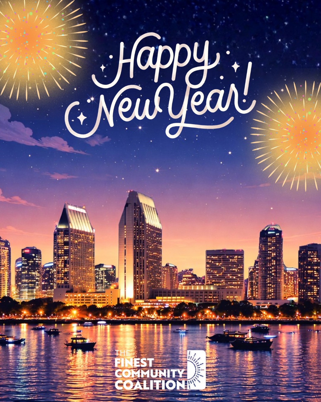 ✨ Welcoming 2026 together. Here’s to unity, partnership, and a stronger San Diego for all.