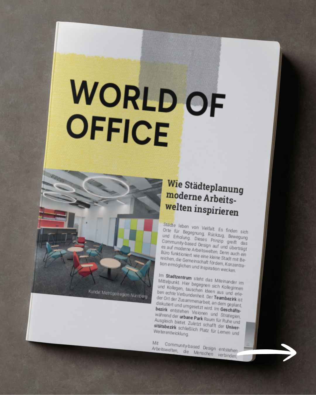 Inspiration für moderne Büro- und Objekteinrichtung. 💡
Als eine von vier Marken der @grasenhiller_gmbh ist World of Office mit zwei Doppelseiten im aktuellen Magazin vertreten. Gezeigt werden aktuelle Referenzprojekte, realisierte Arbeitswelten und durchdachte Raumkonzepte von der Büroplanung bis zur Umsetzung. Jetzt kostenlos lesen und Aktuelles erfahren.
Unsere Projekte entstehen an unseren vier Standorten:
Neumarkt · Amberg · Weiden · Nünrberg
📖 Inspiration aus der Praxis für Arbeitswelten von heute und morgen.
#worldofoffice #grasenhillergmbh #büroeinrichtung #objekteinrichtung
#officedesign #arbeitswelten #newwork #workspaceinspiration
#referenzprojekte #büroplanung
#neumarkt #nürnberg #weiden #amberg #oberpfalz #mittelfranken