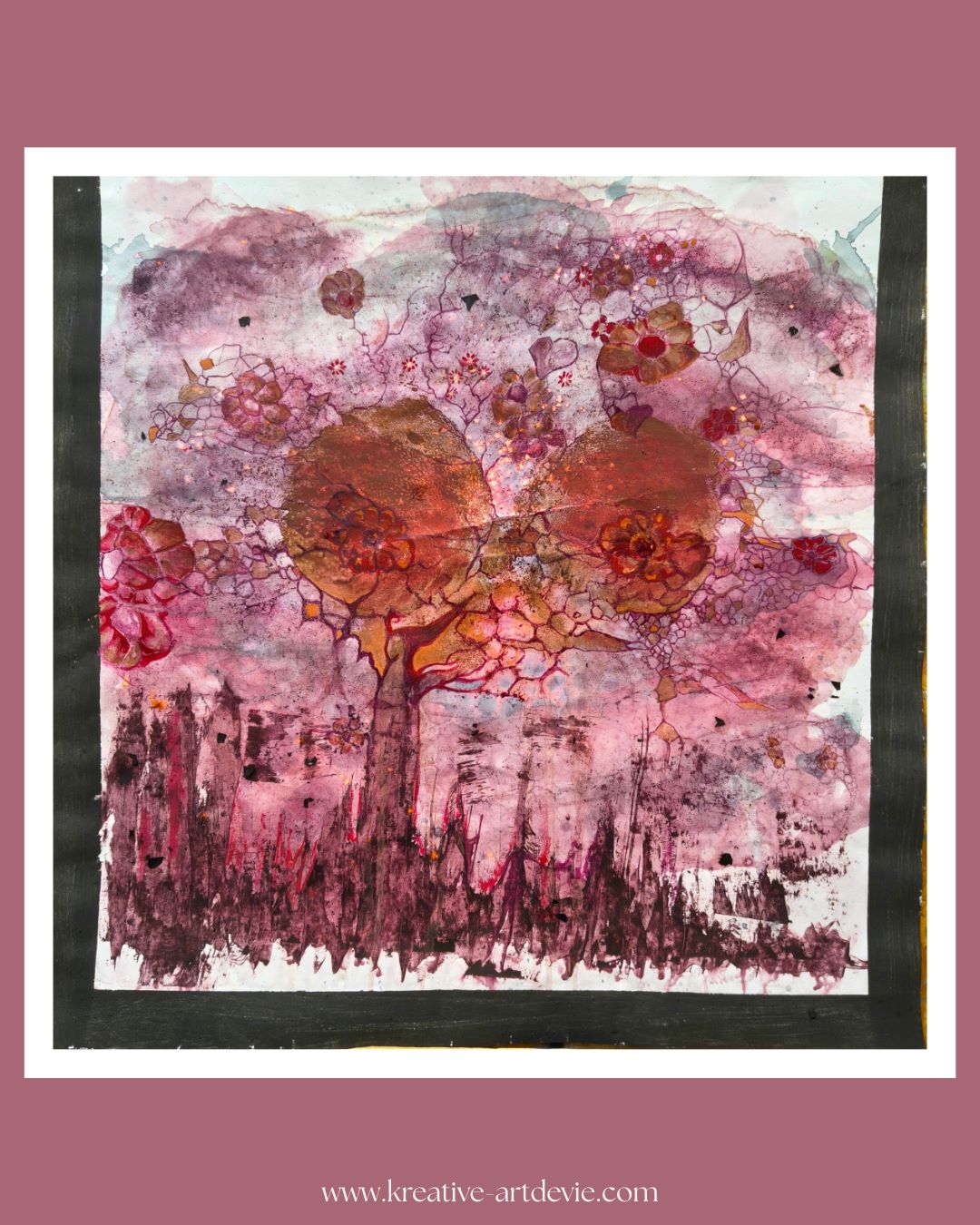 !!! SURPRISE POUR 2026 !!!!
Je suis fière d'être EVI !
Je suis fière d'oser, de choisir chaque jour le cœur au lieu de la peur!
Afin de participer à l'exposition collective virtuelle de @fieres_detre_femme sur INSTAGRAM , j'ai choisi ma création 'Rose'. C'est l'œuvre qui est à l'origine du projet de cette exposition!
Je me suis mise dessus avec mes seins pleines de peinture naturelle! Il y a aussi mon sang de menstruation et tous ses nuances de roses qui m'ont fait passer de la petite fille en soufflant des bulles jusqu'à la rebelle et la guerrière.
Une création unique, peinture , sur papier canson 60x60. Elle sera visible physiquement à notre exposition collective qui se tient du 6 au 15 mars à La Quincaillerie de l'âme à Huy.
3 femmes qui m'inspirent : Ma grand-mère et ma maman bien sûr, @frederique.lemarchand en tant qu'artiste et @studio_les_pinceaux Ludwige
Huy- Belgium
Vous aussi, vous avez envie de participer à l'exposition collective virtuelle ? Rendez-vous sur notre page Instagram @fieres_detre_femme . Rien de plus simple! Demandez nous une collaboration sur votre post Insta , un post dans lequel vous partagez votre création en lien avec votre fierté féminine! Utilisez les hashtag, nommez les femmes qui vous inspirent et lancez vous!
#fières_dêtre_femme
#fieres_detre_femme
Retrouvez toutes les informations concernant notre exposition collective physique et virtuelle sur www.kreative-artdevie.com/fièresdêtrefemme
& FB Event: https://fb.me/e/8SBuq06jz
L'exposition physique se tiendra du 6 au 15 mars à HUY: ateliers, conférences et exposition !!! Stay Tuned !!!!