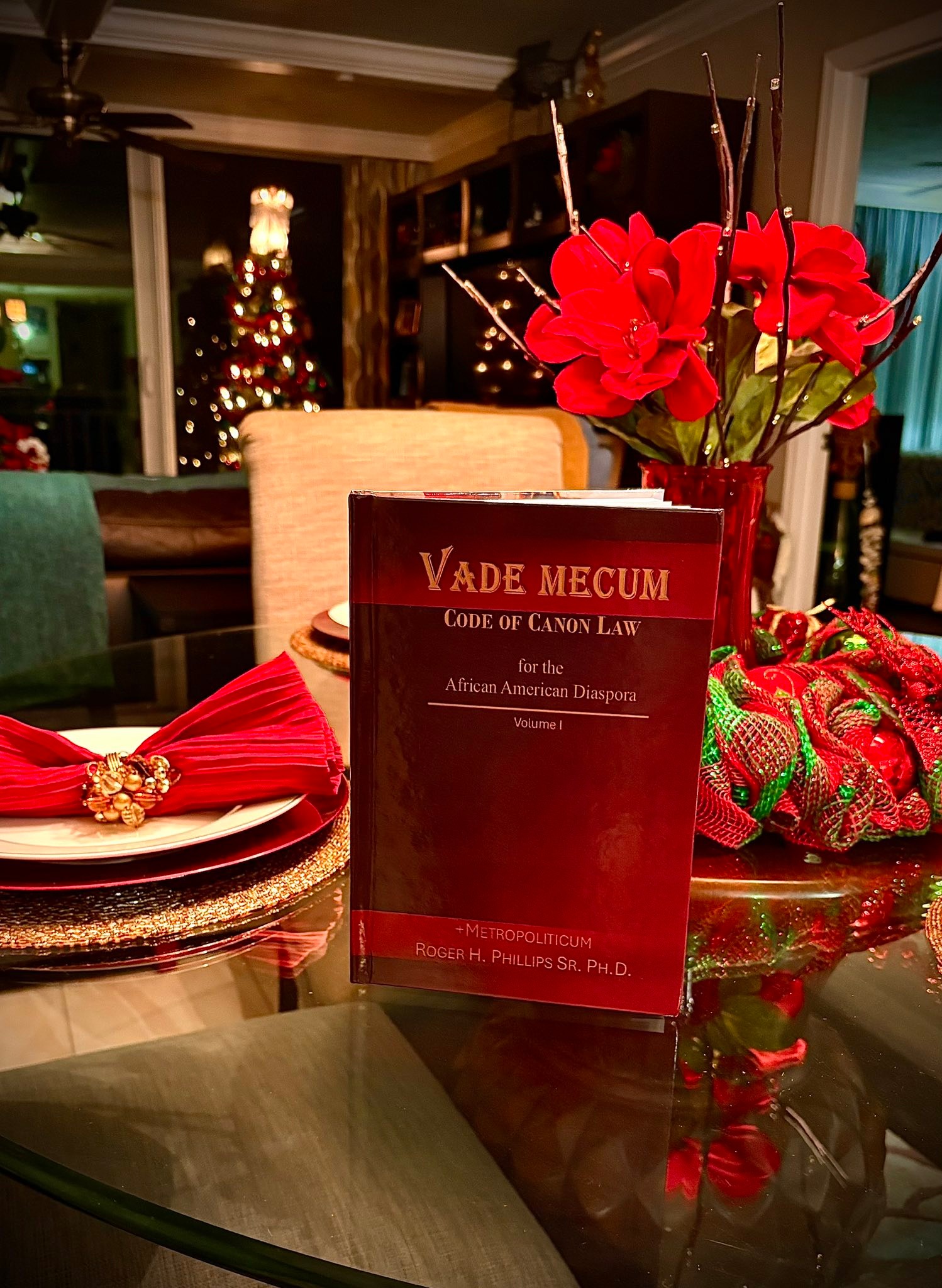 Working on Vade mecum - Code of Canon Law for the African American Diaspora by Bishop Roger H. Phillips Sr. has opened my eyes to a sense of UNITY amongst us. Volume I COMING SOON!