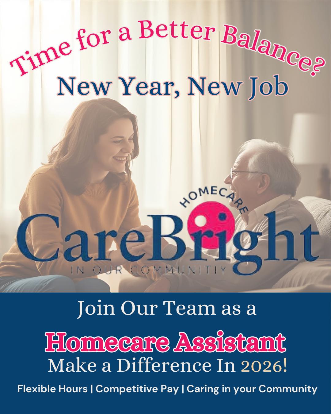 If you’ve been thinking about moving into a better homecare role, now is the perfect time.
✔ One-to-one care
✔ Local Limerick routes
✔ Flexible hours
✔ Paid Mileage
✔ Paid Travel Time
✔ January starts
Apply today — interviews starting soon.
https://app.qintil.com/1315/recruitment/carebright-applynow