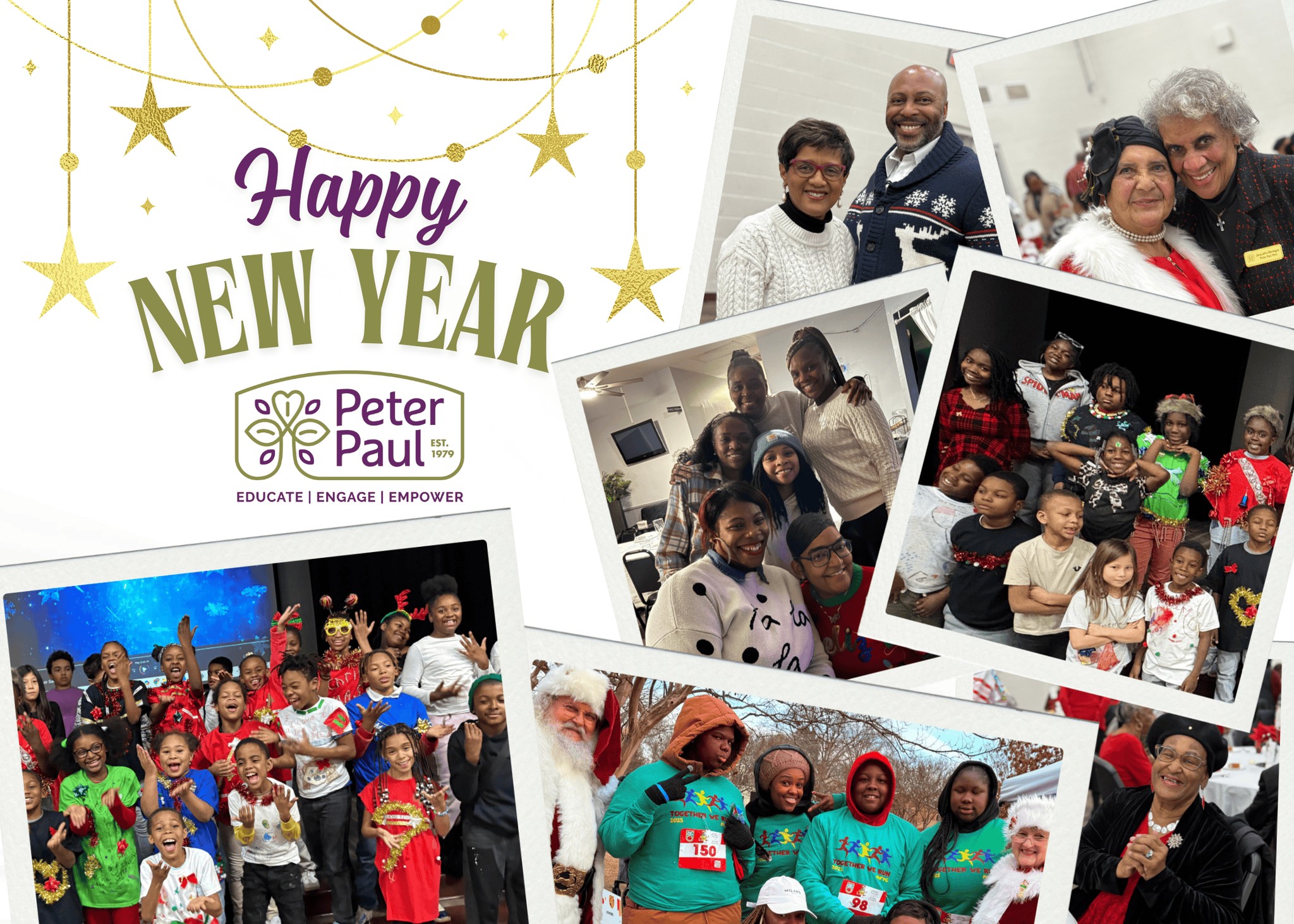 Here's to a new year of learning, growth, and possibility. Let's keep building a brighter future together for our community!
Thank you for being part of our mission,
The Team at Peter Paul