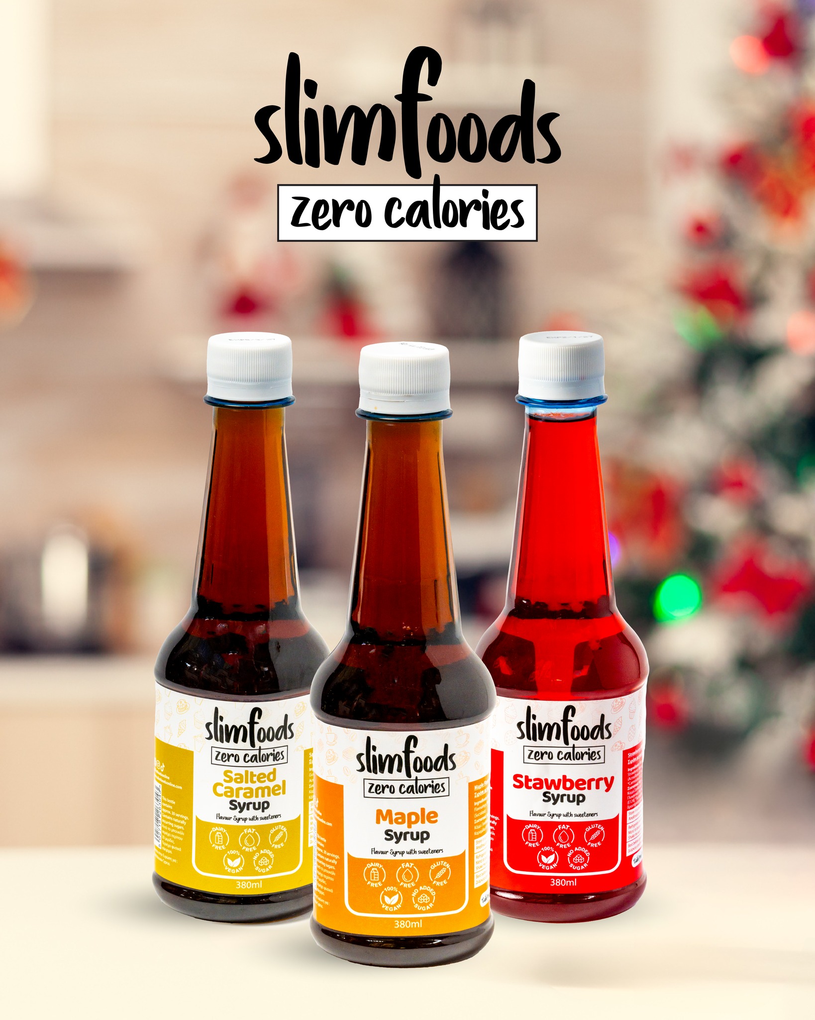 Wishing you a flavorful and joyful 2026! ✨🎉
#slimfoodsonline #syrups #sauces #nocalories #newyear #Cyprus