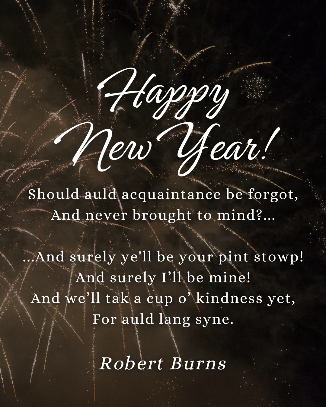 ๐ป๐ถ๐
๐
๐ ๐ฉ๐๐ ๐ด๐๐ถ๐! ๐๐ฅ
Wishing everyone a year full of love, happiness and prosperity. Cheers!