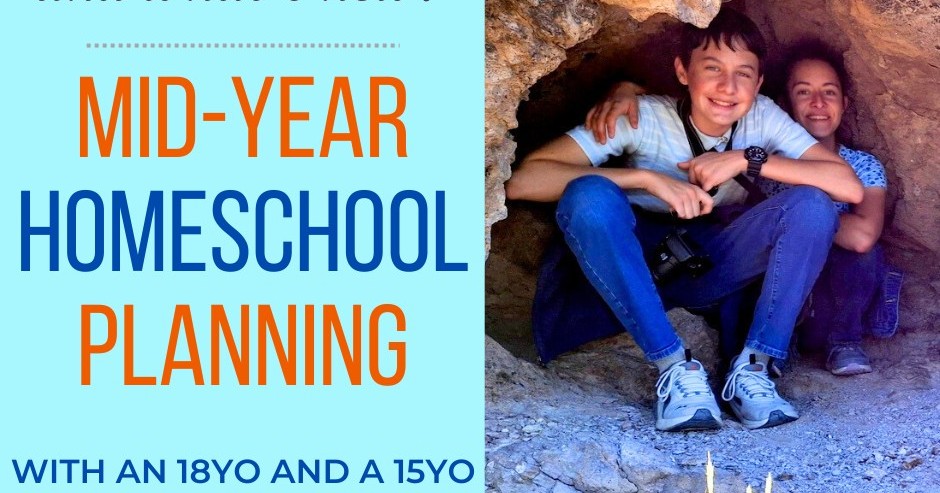 👩👱♀️👨TIME TO REFLECT AND REGROUP FOR THE COMING SEMESTER! Here is info about the #1 way I improved our homeschool this school year, course corrections for my teens' independent studies, our NEW history curriculum, and more!
LEARN MORE HERE 👇👇👇: https://www.nourishedandnurturedlife.com/post/what-s-working-and-what-s-new-mid-year-curriculum-update-for-2025-26-with-an-18yo-and-a-15yo