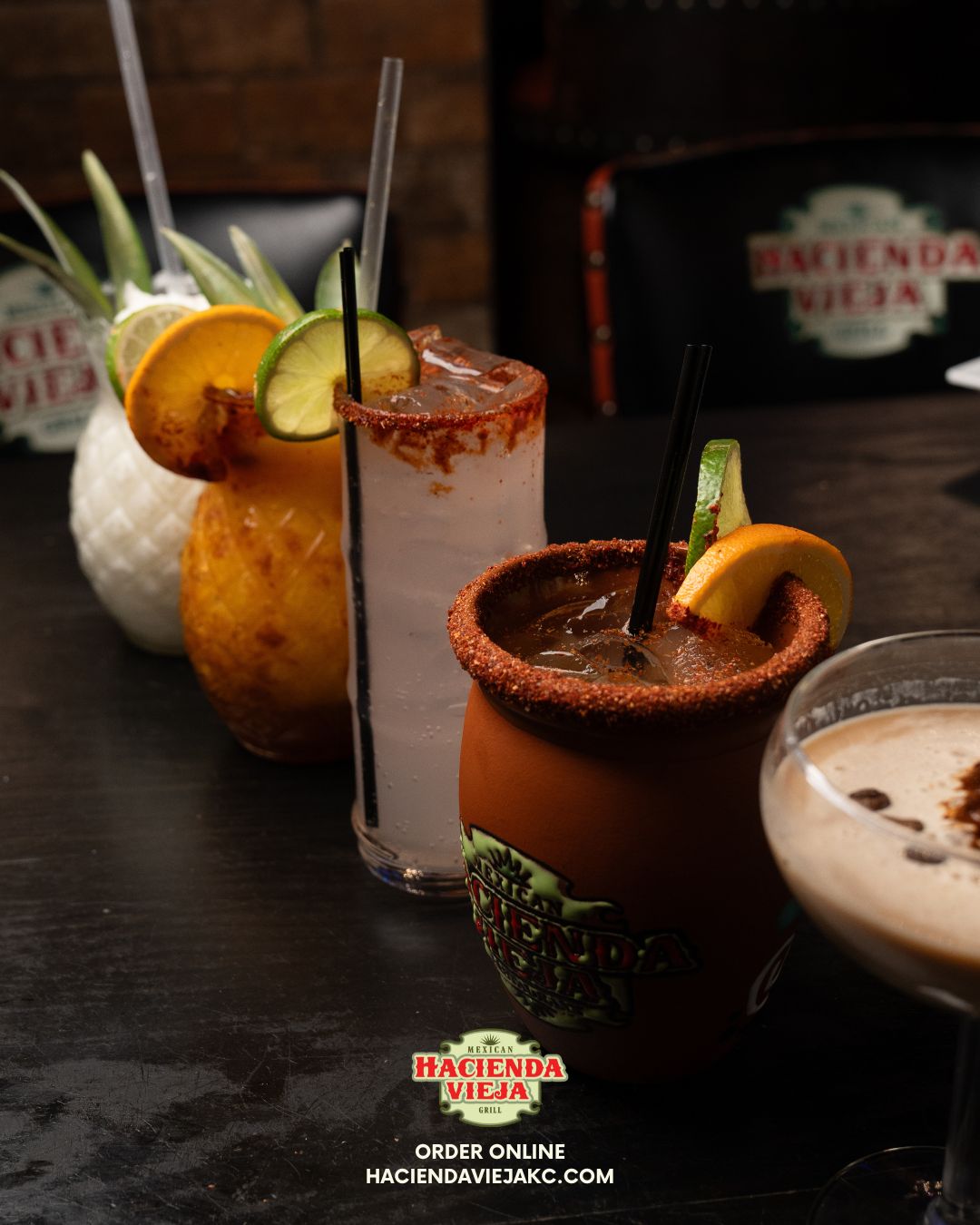 It’s a good night for a drink. 🍸
Join us.
#FridayAtHaciendaVieja