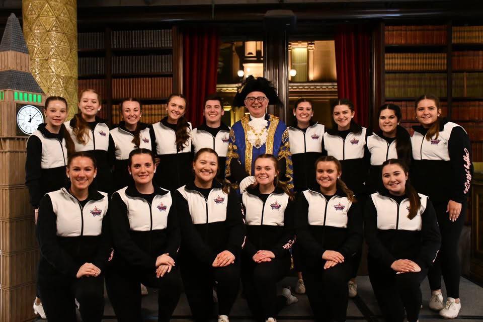 Touchdown! Flight 4 (of 5) has officially landed in Charlotte! London was “lovely”, but it is great to be home!
Cheers! Pictured here with the Lord Mayor at the awards reception!