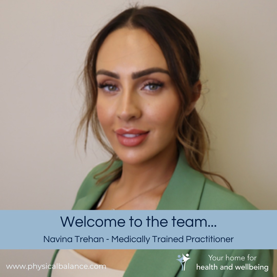 We are delighted to introduce you to Navina Trehan, who joins the Physical Balance team this week, to offer our facial rejuvenation, skin treatments and aesthetic services. She has a wealth of experience in this area having successfully run her own skin clinic for many years, and has established a proven reputation for delivering individually tailored treatments with extremely natural results.
Navina will be in clinic every Wednesday evening, offering Skin Consultations, Anti-Wrinkle injections, Skin Boosters, Clinical Face Peels and more. You can find out more about Navina and her treatments on our website (link in our bio) and if you have questions, please just let us know 🙂 #physicalbalance #thestudioatphysicalbalance #basingstokeclinic #skinclinicbasingstoke #pbskinclinic #pbnewservice #clincialfacepeelsbasingstoke #skinrejuvenationboostersbasingstoke #skinboostersbasingstoke #antiwrinkleinjectionsbasingstoke
