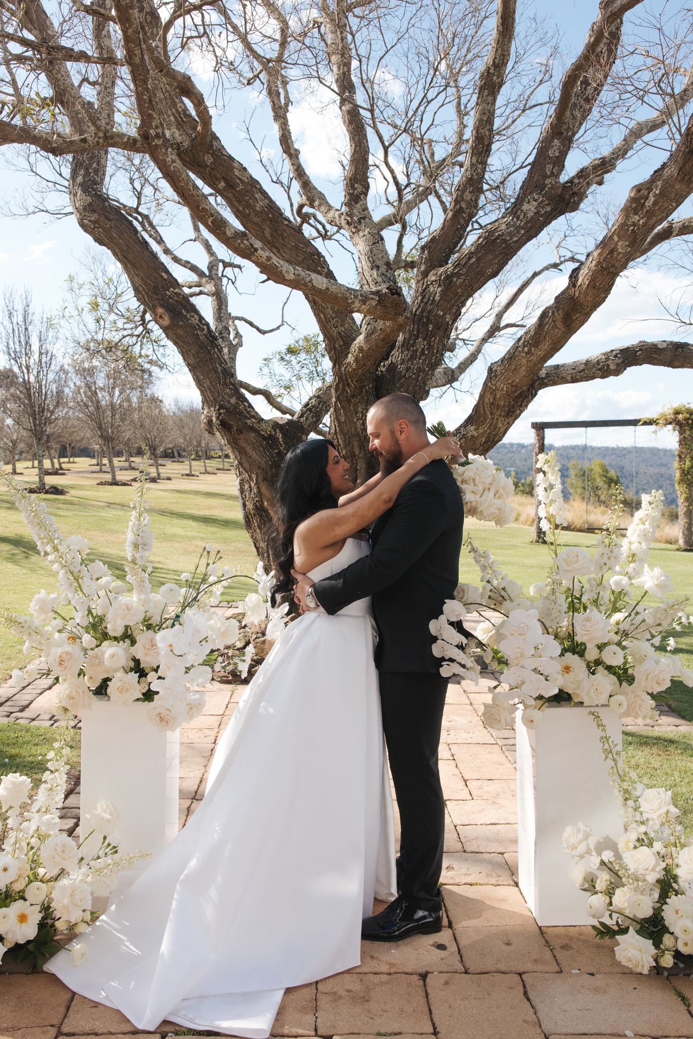 Shannel & Tyson
A beautiful ceremony for two truly beautiful people. Shannel was an absolute joy to work with bright, bubby and so genuinely happy throughout the entire process.
These two made the most of their ceremony florals, not only framing the most meaningful moments of the day, but to return afterwards for portraits they'll treasure forever, there is something so special about coming back to that space once the nerves settle just the two of you, soaking it all in
#weddingflorsit #freshflowers #floraldesign #justmarried #ceremonydetails #ceremonyinspiration #weddingflowers #qldwedding #winerrywedding