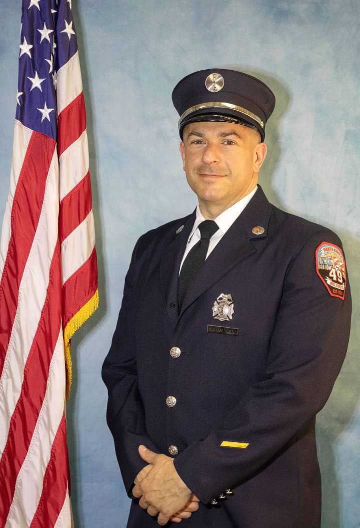 Election Result: 1st Lieutenant, 2026 & Secretary, 2026
Today’s announcement is a bit of a double feature. We’re proud to share that Stephen Lombardo has been re-elected to serve as Lieutenant for a third consecutive year, and as Secretary for an incredible sixth consecutive year.
As 1st Lieutenant, Stephen is leading the department’s upcoming radio system upgrade, including oversight of existing equipment, while continuing to play a critical role on the fireground. Since joining the department, he has consistently been one of our top responders.
In his role as Secretary, Stephen records the minutes for our monthly business meetings, manages department communications, and handles inquiries from the general public. He is also responsible for qualifying leadership candidates ahead of elections to ensure eligibility and compliance.
Stephen serves in this dual capacity not because it’s easy — but because his drive, reliability, and work ethic are unmatched. He touches nearly every aspect of department operations, from IT support to donning the red suit as one of our Santa Claus actors during Operation Santa.
Stephen has been a member of the department since 2018.
Congratulations, Stephen — and thank you for wearing more than one hat for the good of the department and our community.