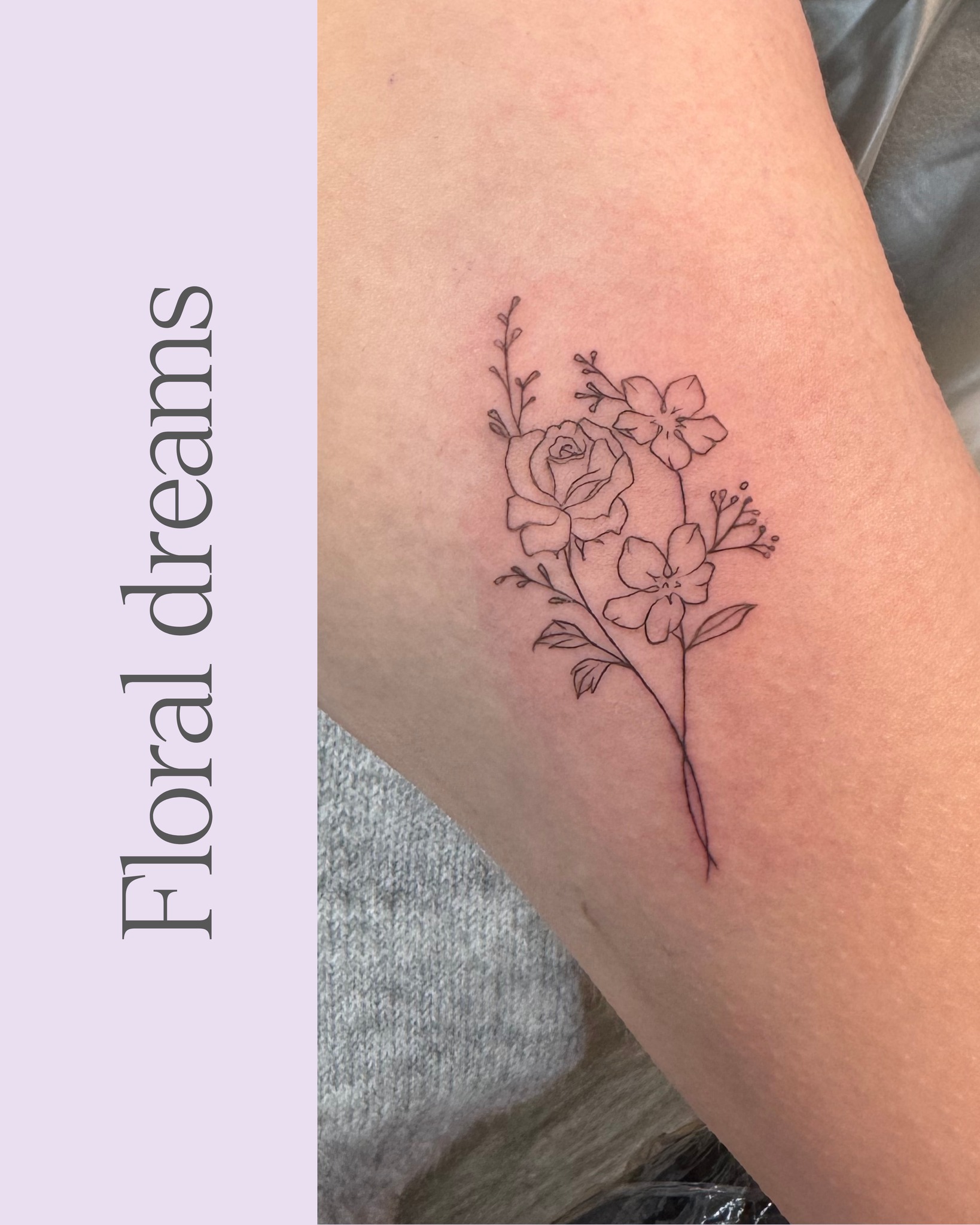 Soft florals, drawn with intention 🌿
Delicate lines that sit gently on the skin, designed to feel timeless and personal rather than bold or overpowering.
A quiet little reminder of beauty, growth, and softness 🤍
#floraldreams #finelinetattoo #floraltattoo #delicateink #softtattoo #femininetattoo #minimalink #gentleart #meaningfultattoo #tattooartistuk