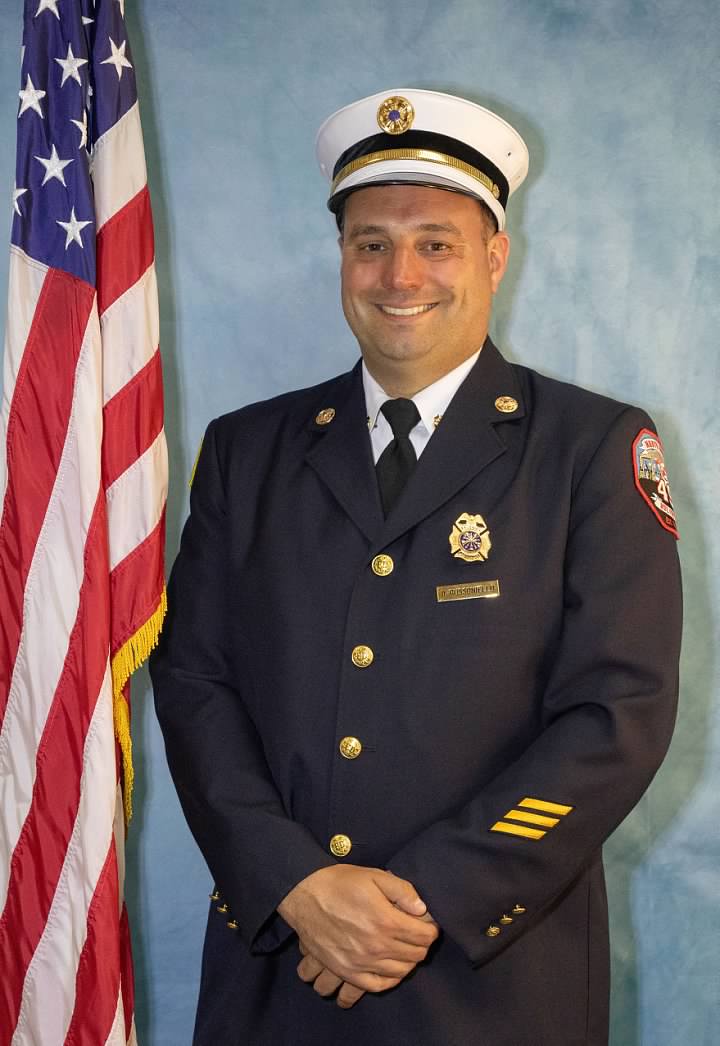 After announcing our Fire Line and Executive Officers for 2026 over the past two weeks, we’d also like to take a moment to thank an outgoing member of our leadership team.
Ex-Chief Dan Russoniello did not seek office for 2026, having most recently served as a Trustee in 2025 following five years of dedicated service as Chief of the Department from 2020–2024.
We sincerely thank Dan for his commitment to the department and for the experience and perspective he brought to the Trustees room. His leadership during his time as Chief helped guide the department through an important chapter, and his contributions continue to be appreciated.
While he may be stepping away from elected office, Dan has already been reassigned to an equally critical role — making meeting nights delicious again — where he’ll be taking his talents to the kitchen instead of the Trustees room.
Thank you, Dan, for your service and continued dedication to the department.
