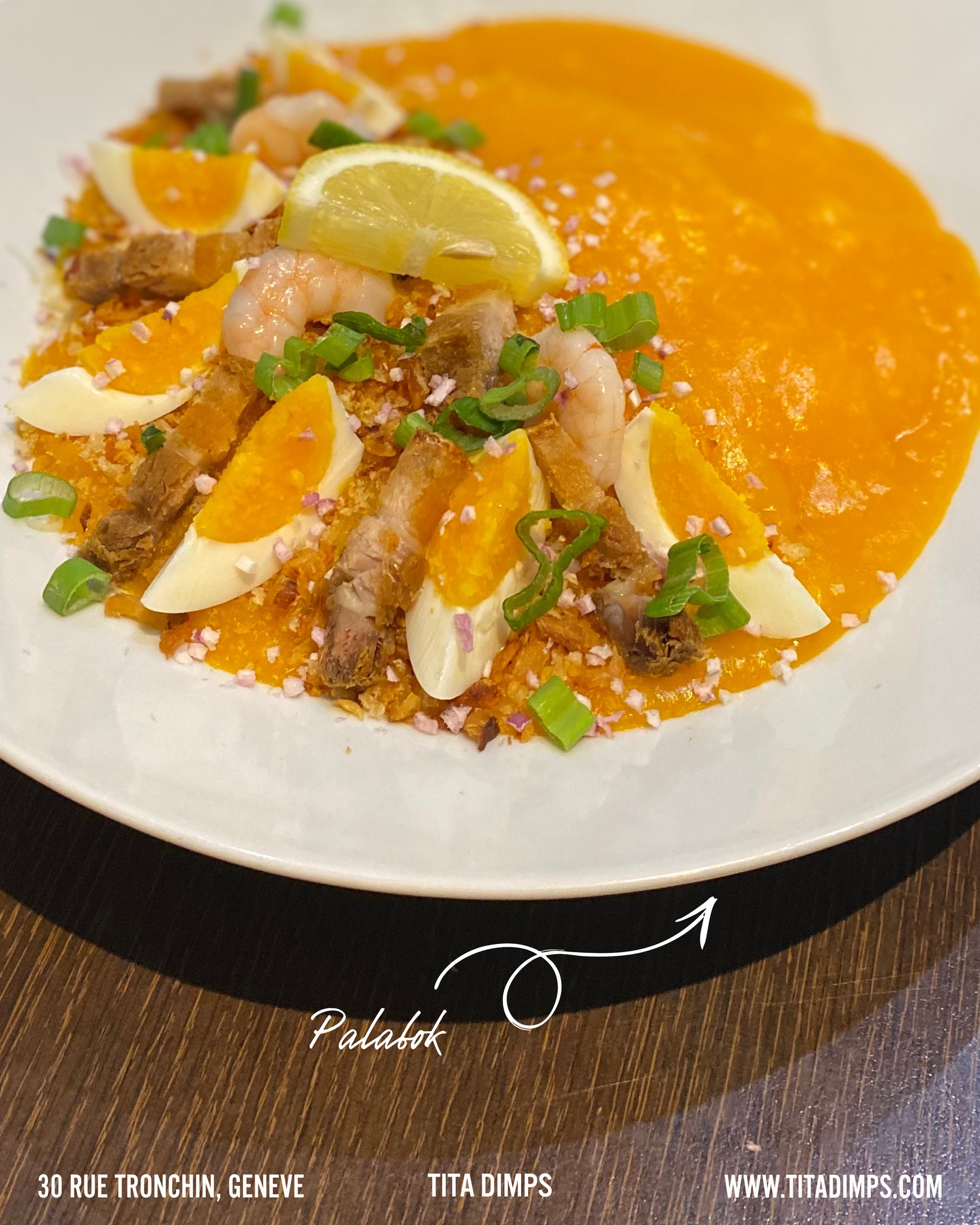 Sunday just got better 🧡 It’s Palabok Day at Tita Dimps. The perfect way to slow down, warm up, and enjoy a Filipino favorite.
Contact us:
📞 022 733 0614
💬 Facebook: Tita Dimps
📩 Instagram: @titadimps