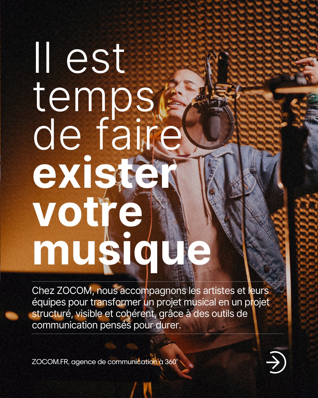 Un projet musical ne se limite pas à la création.
Il se structure, se diffuse et se développe grâce aux bons outils.
Chez ZOCOM, nous accompagnons les artistes et leurs équipes à chaque étape pour donner à leur musique une image, une visibilité et une cohérence à la hauteur de leurs ambitions.
#musique #ProjetMusical #CommunicationMusicale #communication #JeuneTalent #label #AttachéDePresse #musicindustry #musicpromotion #artistes