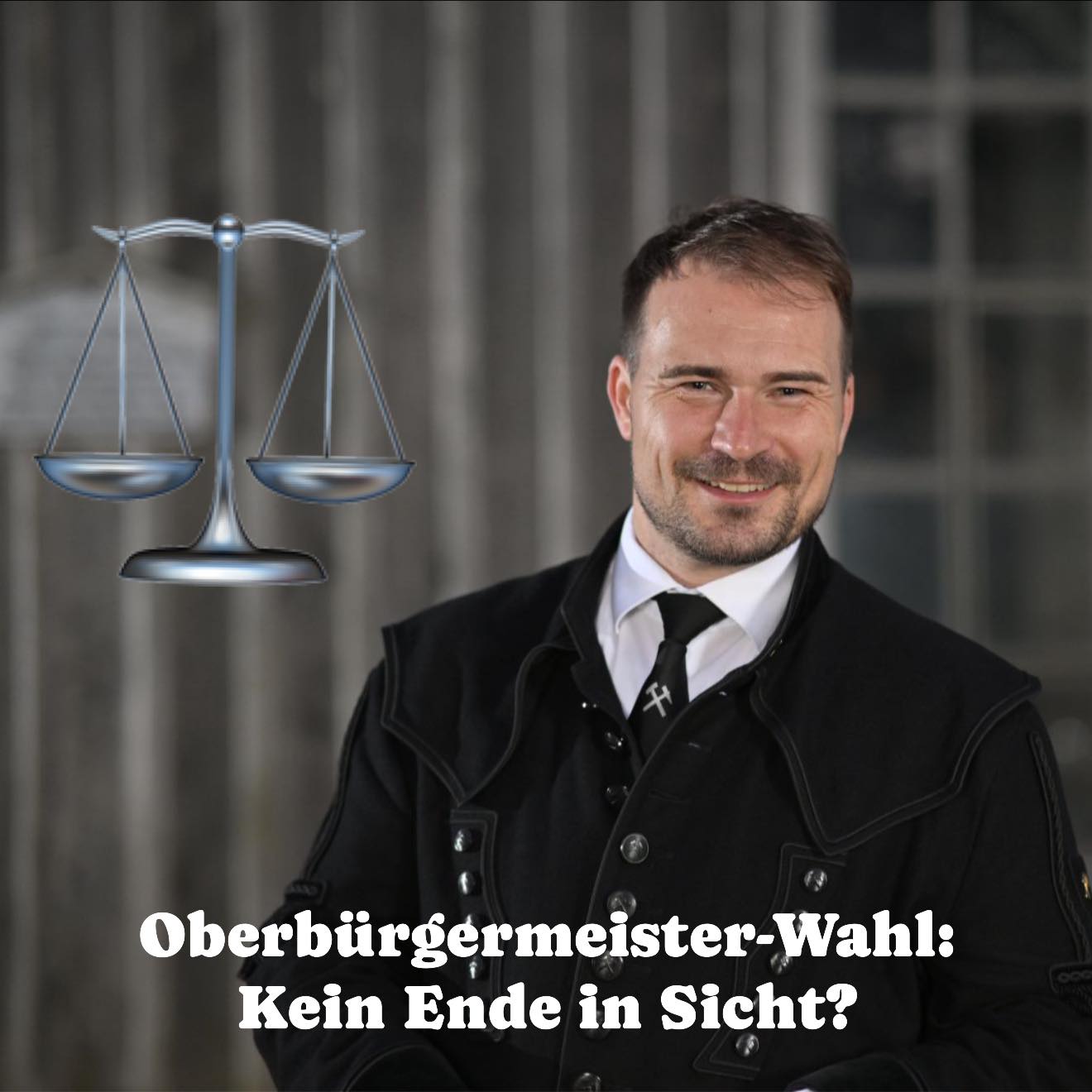 ⚖️ Oberbürgermeister-Wahl: Kein Ende in Sicht?
Noch immer kann ich das Amt des Oberbürgermeisters nicht antreten. Denn nachdem die Rechtsaufsicht den Einspruch gegen die Oberbürgermeisterwahl aus formellen Gründen zurückgewiesen hat, liegen nach aktuellem Stand zwei Klagen dem Verwaltungsgericht Chemnitz vor.
Das wird den ohnehin langen demokratischen Prozess auf unbestimmte Zeit fortsetzen – zum Nachteil unserer Stadt, die in der Zeit ohne Oberbürgermeister ist.
Auch für diesen Fall und damit die Stadt handlungsfähig bleibt, sieht die Gemeindeordnung die Bestellung eines zwischenzeitlichen Amtsverwesers vor. Dazu werde ich mich mit den Stadträtinnen und Stadträten abstimmen.
Dieser Schritt ist für mich konsequent und verantwortungsvoll. Unsere Stadt braucht Klarheit.
Ich bleibe optimistisch – für alle Freibergerinnen und Freiberger, die mir in zwei Wahlgängen ihr Vertrauen geschenkt haben, und vor allem für unsere Stadt.
Denn wir haben viel zu tun. ⚒️📈🩶