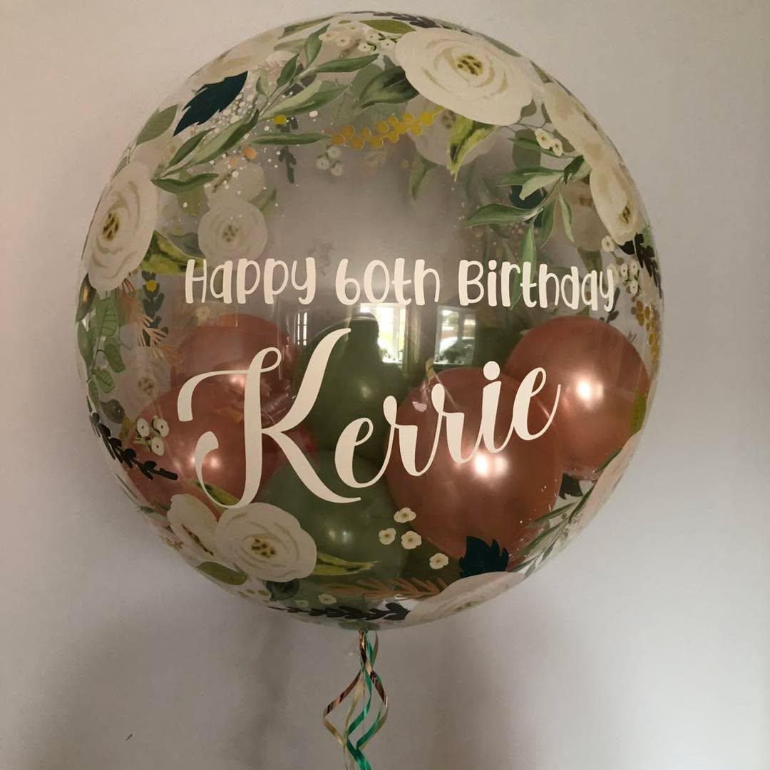 Bubble Balloons
These still remain my favourite balloon. Designs and messages are completely personalised to the individual occasion. The only limit is imagination.
#bubbleballoons #personalisation #balloongift #dancingintheballoonlight