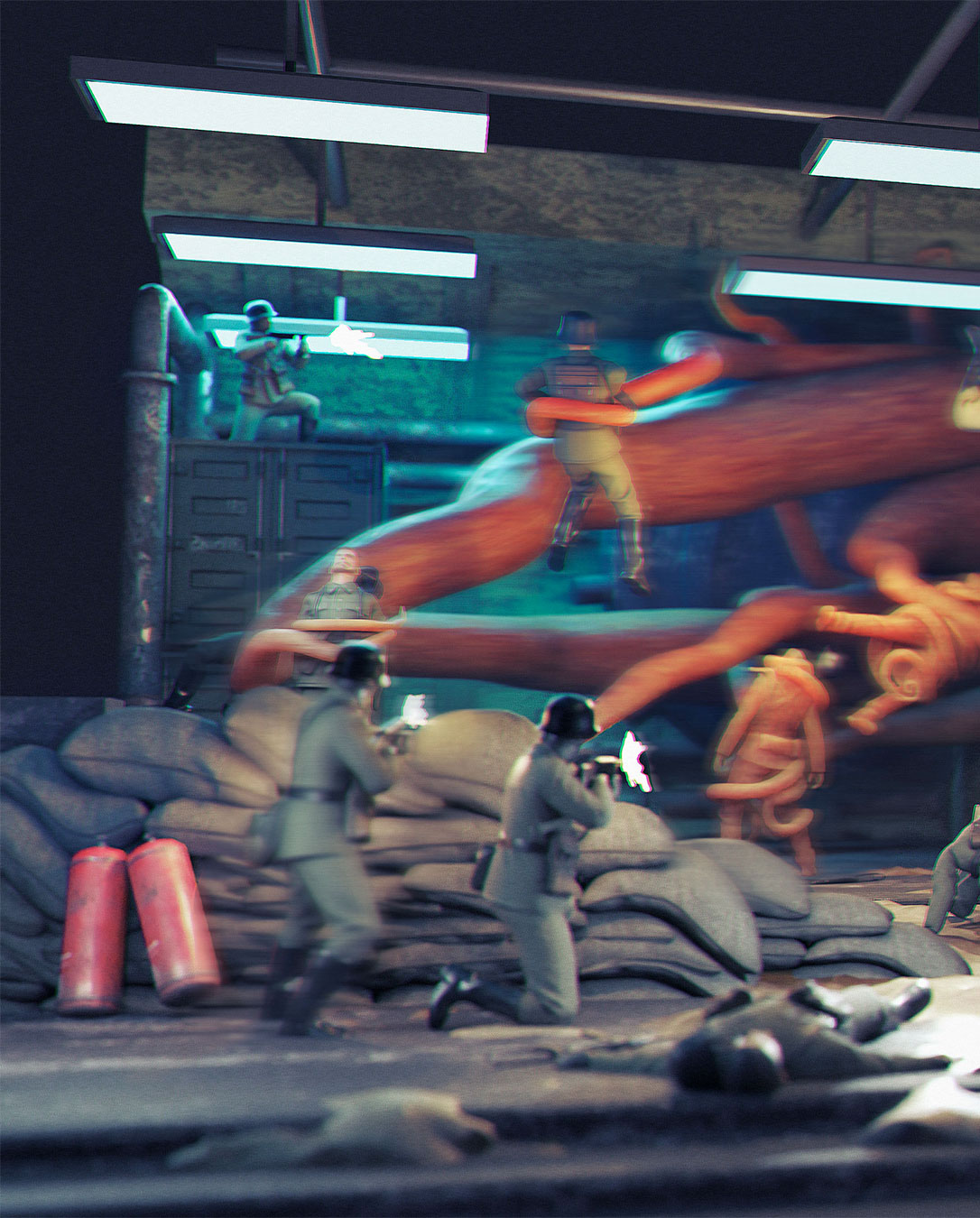 THE BEAST WAS UNLEASHED | DIORAMA
#conceptart #conceptdesign #sketchbook #art #design