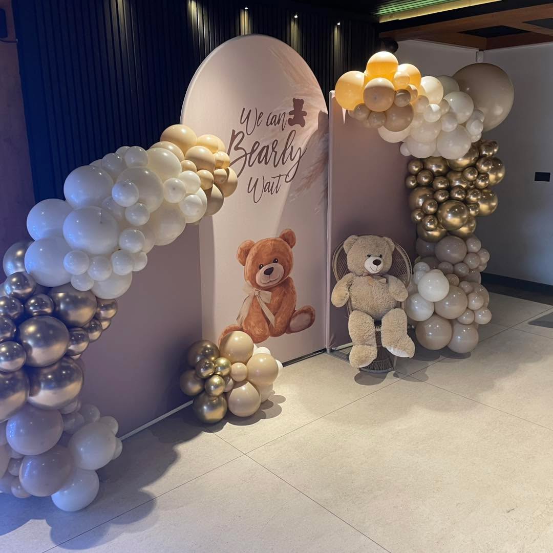 Baby Shower Set ups
If you are thinking of planning that special day for someone then we can help you with a personalised baby shower display to suit any venue and budget.
#babyshower #BabyShowerDecor #dancingintheballoonlight #sittingbourneballoons #swale #party #time #partytime