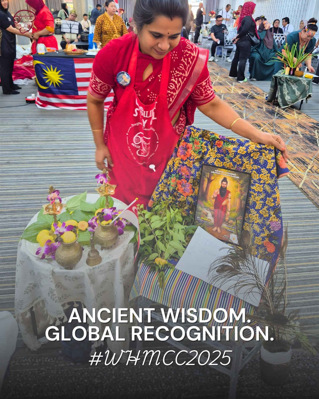 Can 5,000 years of wisdom win on a modern world stage?🏆
The answer is a resounding yes.
This was our final setup for Day 2 of the World Holistic Massage Championship Competition 2025. Standing there, I realized this wasn't just a massage station — it was a sanctuary. We were there to showcase our Asian Freestyle Massage: Siddha Varmam & Thokkanam Therapy.
I am beyond humbled to share that SEYOL was awarded both the Medal and Diploma for this performance. But the true victory was seeing these sacred elements respected by a global panel:
🍃 Neem & Betel Leaves: For purification and the traditional welcome of healing energy
🪔 Copper & Lamps: To ground the space and invite the light of clarity
🪶 Peacock Feather: A symbol of grace and protection
🙏🏽 Sage Agathiyar: The Father of Siddha medicine. This portrait was a precious gift from my Varma Aasan (Teacher), and having his gaze on me gave me the steady hands I needed to compete.
Winning these accolades is a tribute to the lineage of Siddha and the teachers who entrusted me with these techniques. We are bringing this gold mine of knowledge back to Singaporean clients, ready to pour this award-winning care into every session with our mamas and babies 🇸🇬
Which of these traditional elements speaks to you the most? Tell us in the comments! 👇
Follow SEYOL for more insights into the science of Siddha, or WhatsApp us via the link in bio to experience our award-winning therapy🤍
#SEYOL #WHMCC2025 #WorldMassageChampionship #SiddhaMedicine #VarmamTherapy #Thokkanam #TraditionalHealing #AncientWisdom #SingaporeWellness #NurturingExpert #SGMoms #HealingRoots #SageAgathiyar #MassageTherapy #HolisticHealth #SingaporeToTheWorld #Lineage #AwardWinningCare #SEYOL #CulturalHeritage #PostnatalRecovery #EnergyHealing