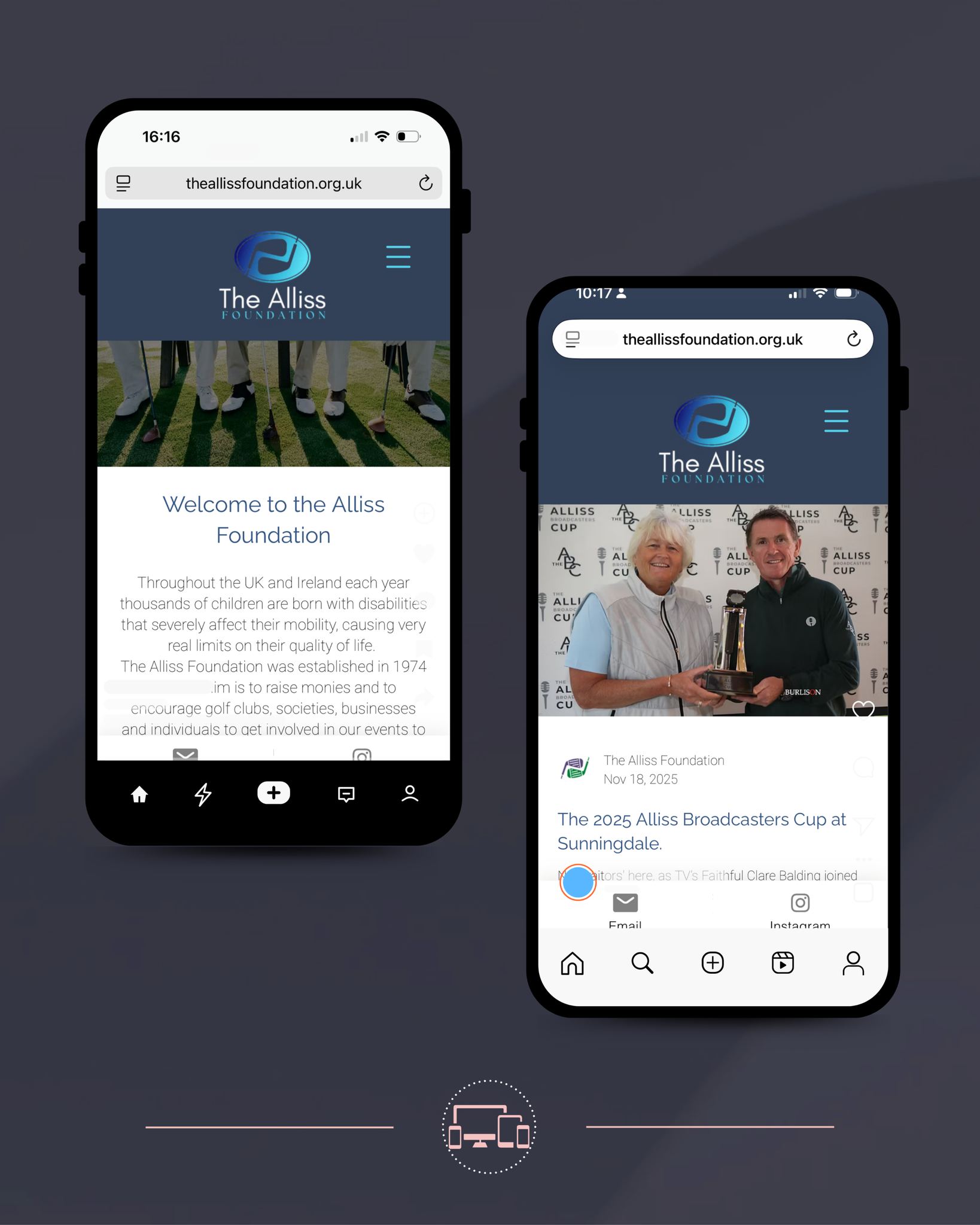 We're thrilled to showcase a WiX website redesign we completed last year for The Alliss Foundation! Designed with purpose, this website serves as the heart of their mission to attract sponsors and participants for their two flagship golfing events: The Peter Alliss Masters and The Broadcasters Cup.
โจ Why We Love It:
User-Friendly Navigation: Easy access to event details, sponsorship opportunities, and how to participate.
Visual Appeal: Captivating design that reflects the spirit of the foundation and the joy of the game.
Engaging Content: Inspiring news articles and updates that connect with the community and encourage involvement.
Visit their new site www.theallissfoundation.org.uk to learn about this amazing charity and how you can support their incredible events and make a difference!
@the_broadcasters_cup
#TheAllissFoundation #WebsiteRedesign #GolfEvents #PeterAllissMasters #BroadcastersCup #SISUMarketing #charitywebsite #surreymarketingconsultant