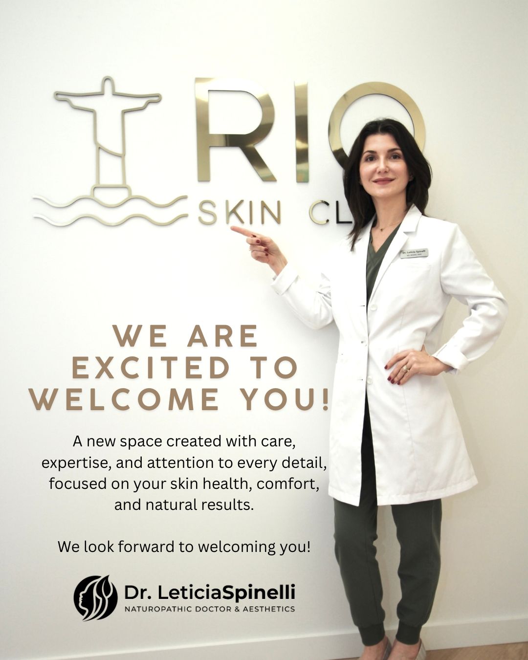 We are excited to welcome you to Rio Skin Clinic. 🤍
A new space created with care, expertise, and attention to every detail, focused on your skin health, comfort, and natural results.
We look forward to welcoming you ✨
#SkinConfidence #BotoxTreatment #NaturalResults #DrLeticiaSpinelli #SelfCareStartsHere