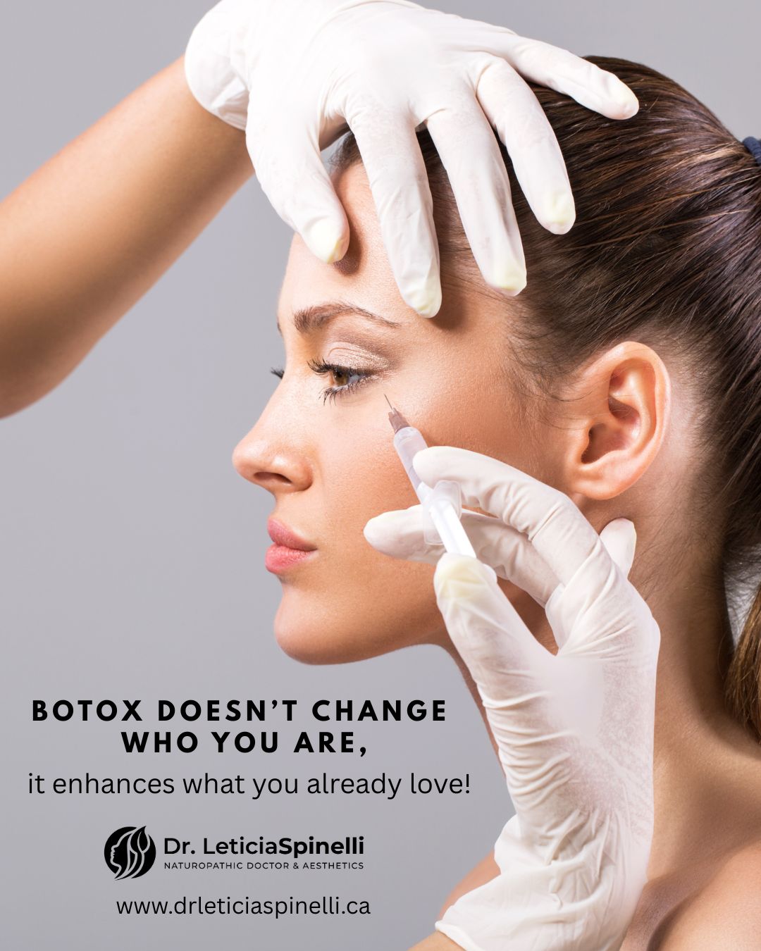 Botox doesn’t change who you are, it enhances what you already love
Our goal is subtle, natural results that refresh your look without freezing your expressions.
January is the perfect time to reset and glow.
Book today : www.drleticiaspinelli.ca
#BotoxCare #NaturalAesthetics #SkinConfidence #booktoday