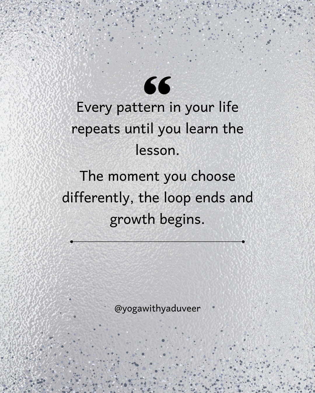 I have found this to be uncomfortably true.
From yogawithyaduveer.