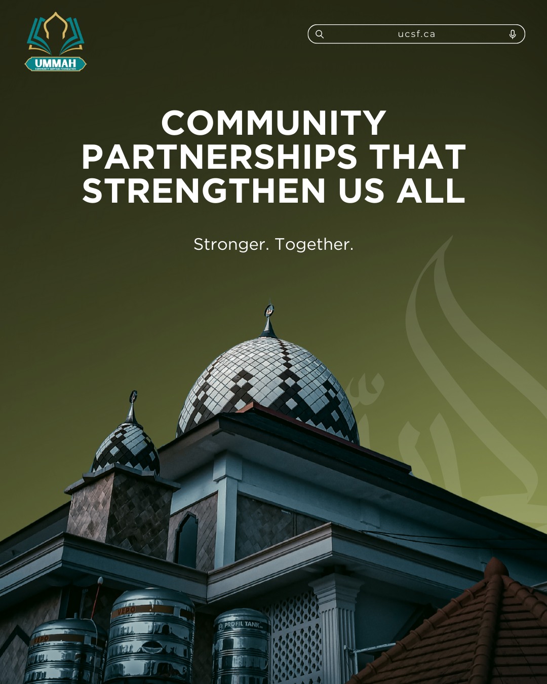 Collaboration amplifies our impact. Through partnerships with local organizations, UCSF connects Muslim families to essential services, resources, and opportunities across Metro Vancouver.
"And cooperate in righteousness and piety." (Qur'an 5:2)
Your support helps us build stronger bridges.
#CommunityPartnership #TogetherWeGrow #CollaborationMatters #UmmahFoundation #UCSF #VancouverMuslims #CommunityImpact #IslamicCharity