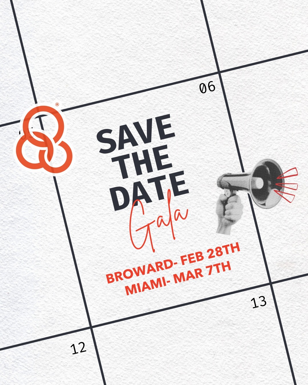 YFC's annual gala: Save the Date! 📅✨
Broward - Feb 28 | Miami - Mar 7
More details coming soon!
#yfc #gala #youth #annualevent #YouthForChrist
