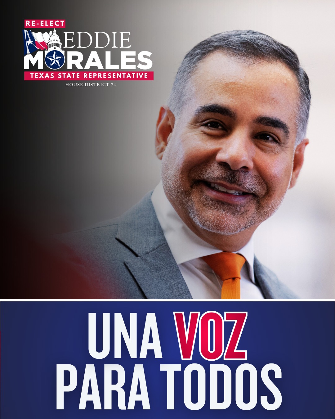 “Una voz para todos” ha sido más que una frase desde el inicio de esta campaña; ha sido un compromiso constante con cada comunidad, cada familia y cada rincón del Distrito 74.
Escuchar, representar y trabajar por todos sigue siendo la base de este esfuerzo.
#HouseDistrict74 #TexasProud #TXLege74 #MoralesForTexas #AVoiceForAll #Texas #HD74 #TXLege