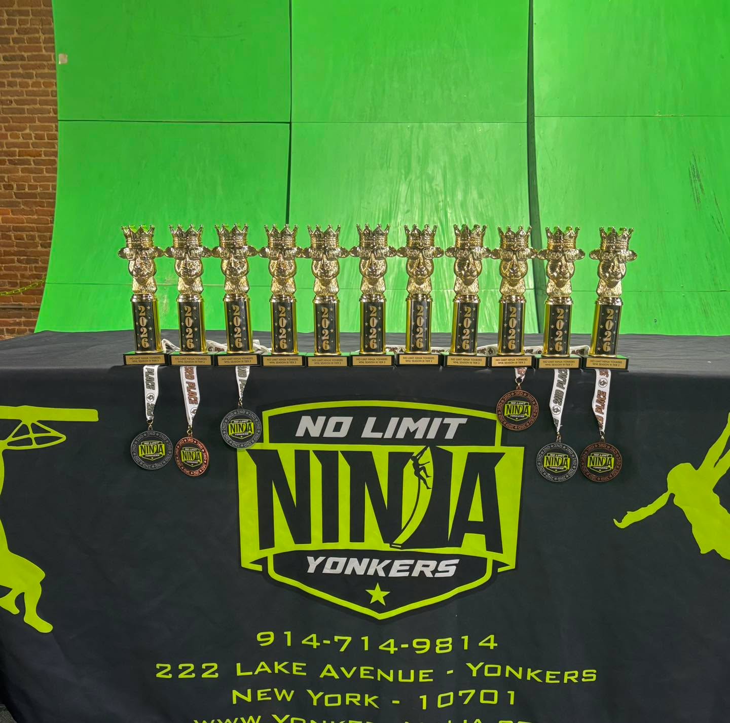 🏆New Trophies Unlocked🏆
How cool are these? 🐐✨
We are so excited to have these waiting at the finish line for our upcoming competition on January 10th‼️We can't wait to see all of our athletes push their limits, hit those buzzers and have an amazing day on the course. 🏆
Ready to join the fun? Register here➡️ yonkersninja.com/wnltier2
#NoLimitNinja #YonkersNY #WestchesterNY #NinjaWarrior #NinjaTraining #NinjaGym #ObstacleCourse #WestchesterMoms #YonkersMoms #WNL #NinjaCompetition #CompSeason #NinjaChallenge #WNLFamily