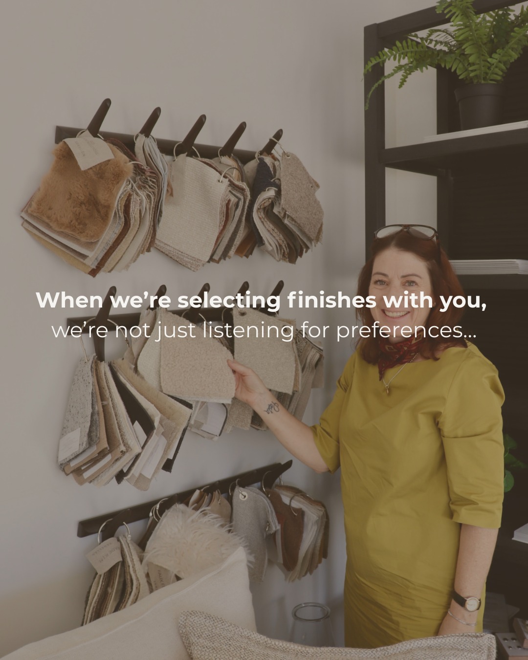 When we’re selecting finishes with you,
we’re not just listening for preferences —
we’re listening for feeling.
Not: “Should this be white or beige?”
But for the laugh when someone says,
“That’s fun!”
For the faint gasp before the phrase,
“I love this one!”
For the soft certainty of,
“I could see myself…”
Because the right finish becomes part of your everyday.
And when that feeling clicks,
the design always follows.
#designwithintention
#pnwinteriors
#westcoastdesign
#vancouverinteriordesign
#fraservalleydesign
#boutiqueinteriors
#moderninteriors