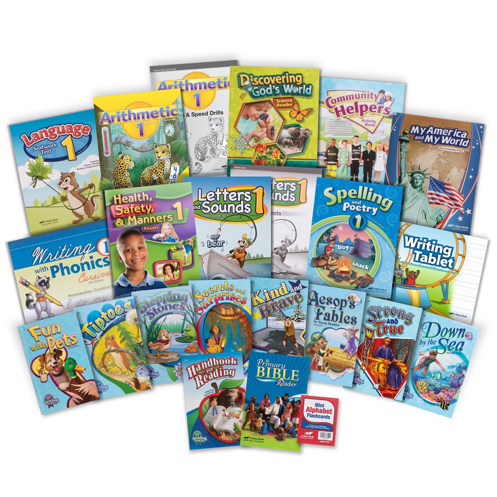 Abeka friends!
I need help! Micah finishes K5 in a couple of weeks. And we do not want a big gap between school years.
We have a team coming in February. But Abeka has confirmed that they cannot grade his papers and ship the books in time for one of the team members to carry them over. And our next team is not until June. 
Shipping books to Kenya would be over $1000. So I am trying to avoid doing this.
Does anyone happen to have the following books for sale?
It would be greatly appreciated!