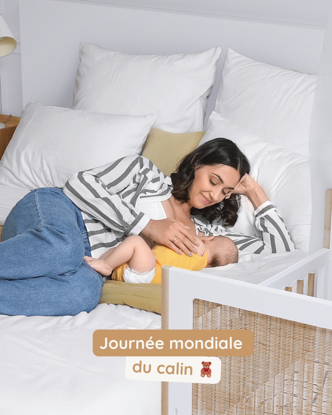 Aujourd’hui, on célèbre ces petits gestes simples mais tellement puissants : les câlins !
Chez Théo Bébé, on adore ces moments de douceur qui créent des souvenirs et renforcent le lien unique entre parents et bébé.
Alors, prenez le temps de câliner votre petit aujourd’hui et chaque jour ! 💛
#theobebe #journeemondialeducalin #câlins #momentcomplice #parents #bienetrebebe #viedebebe #tendresse #amourdebebe #rituelsquotidiens