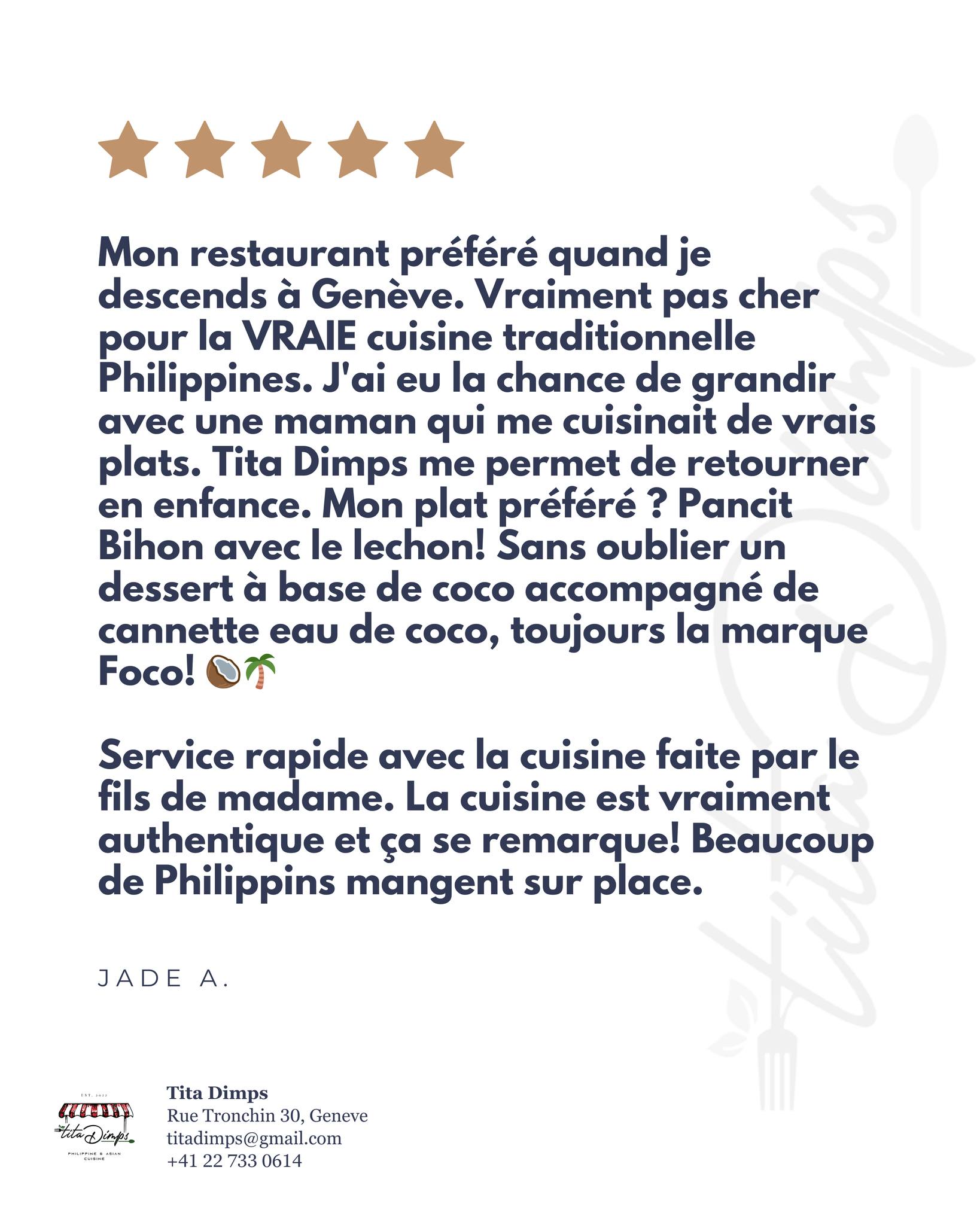 Leave us a review on Facebook or Google — we’d love to hear from you! ❤️