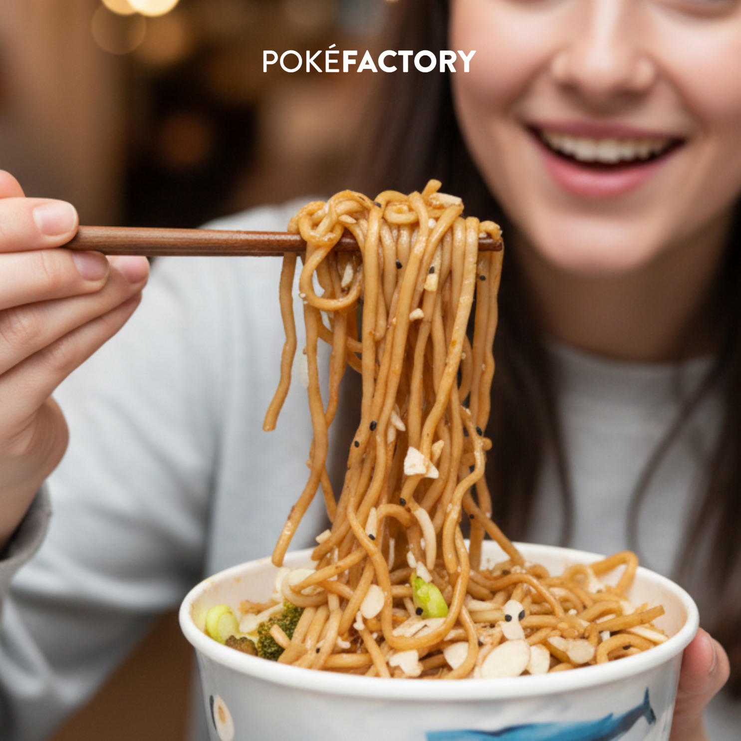 Caldi, avvolgenti e pronti a consolarti dopo una giornata lunga.
I #noodles, non noi.
Vieni a trovarci in store oppure ordina dalla nostra #APP 📲
#pokéfactory #noodles #hot