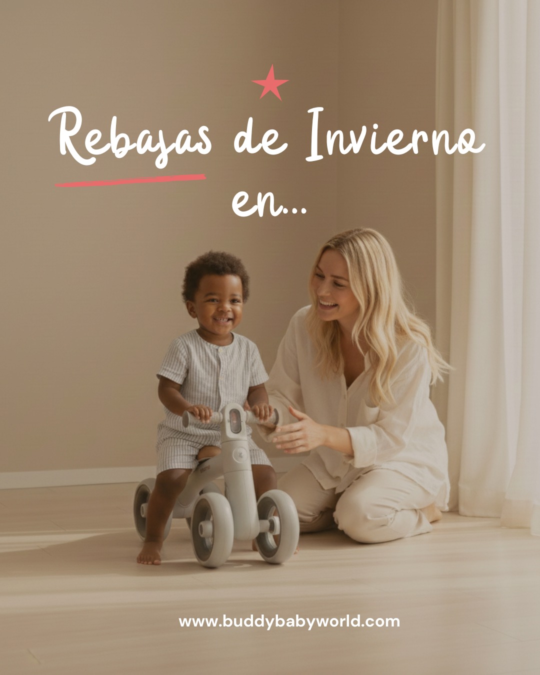 ✨ ¡Estamos de rebajas! ✨
Del 7 al 18 de enero aprovecha nuestros descuentos especiales en productos para tu bebé 🤍
Alfombras de juego, espacios seguros para gatear, jugar y crecer en casa 🧸👶
Todo pensado para el desarrollo, la comodidad y la tranquilidad de mamá.
👉 Entra en nuestra web buddybabyworld.comy descubre las ofertas
No te lo pierdas, ¡solo por tiempo limitado!
✨ Sale is on! ✨
From January 7th to 18th, enjoy special discounts on products made for your baby 👶🧸
Play mats and safe spaces designed for playing, crawling and growing at home — with comfort, safety and peace of mind for mums 🤍
👉 Visit our website and check out the offers
Don’t miss out — limited time only!
#RebajasBebé #Mamá #Maternidad #BebésFelices #JuegoSeguro #TiempoEnFamilia #HogarConBebé #DesarrolloInfantil