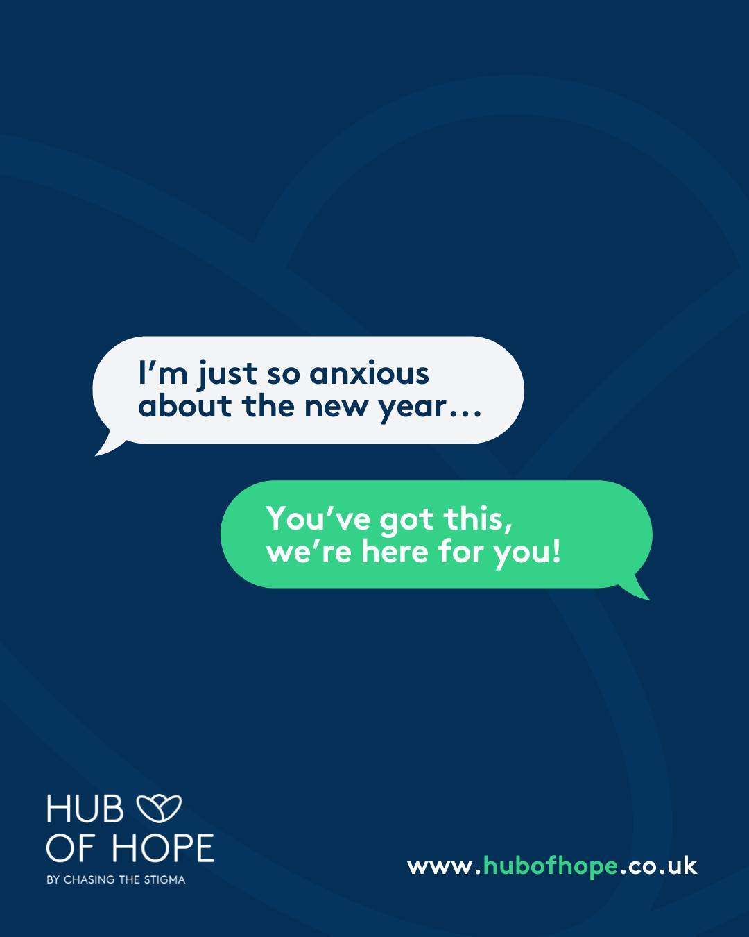 It’s the first Monday of the year, and for many, that can bring a wave of anxiety, pressure and uncertainty. If today feels heavy, you’re not alone. 💙
Whether you’re feeling overwhelmed by the year ahead or just need a little reassurance, the Hub of Hope is here to help you find mental health support whenever you need it. Take things one step at a time - support is there if you need it.
You've got this! 🫶
If you need support, the Hub of Hope is here for you - visit the link in our bio.