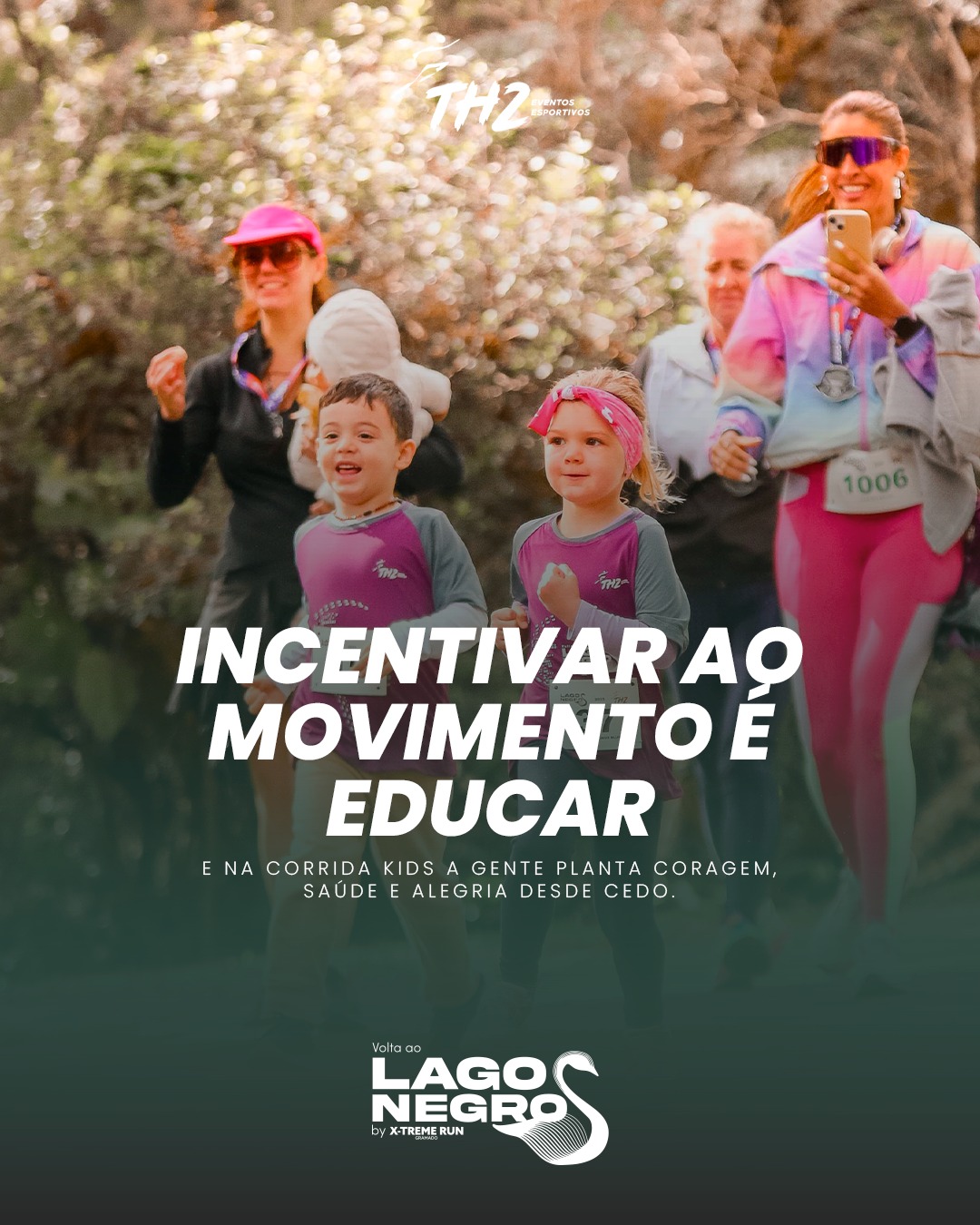 Pequenos passos, grandes memórias.
A Corrida Kids é o jeito mais divertido de apresentar às crianças o valor do movimento: brincar, superar medos, comemorar junto e cruzar a linha de chegada com orgulho.
Categorias por idade:
5 a 6 anos: 50m
7 a 9 anos: 100m
10 a 12 anos: 400m
13 a 14 anos: 800m
Chama a família, separa o tênis e vem ver seu pequeno viver a primeira grande conquista.
Inscrições e informações através do nosso site, link na BIO.
#VoltaaoLagoNegro #Corrida #LagoNegroGramado #CorridadeRua #EuSouXtreme #XTremeGramado #Gramado