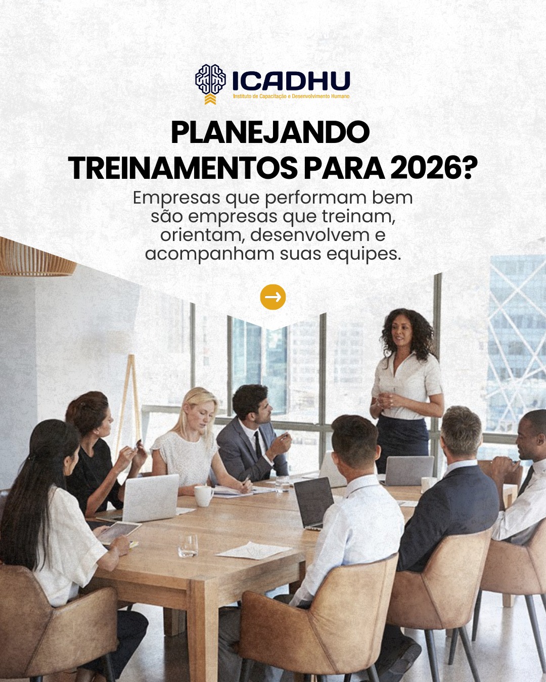 Empresas que performam bem são empresas que treinam, orientam, desenvolvem e acompanham suas equipes.
Se seu planejamento já está sendo construído, aproveite esse momento para incluir ações de:
🔸 Liderança
🔸 Trabalho em equipe
🔸 Comunicação
🔸 Gestão de comportamento profissional
O ICADHU estrutura programas sob medida para sua realidade e objetivos.
Precisa apresentar isso ao RH ou diretoria?
Eu preparo tudo com você.
#ICADHU #TreinamentosCorporativos #DesenvolvimentoDeLíderes #Equipes #RH #Gestão #Empresas #CrescimentoOrganizacional