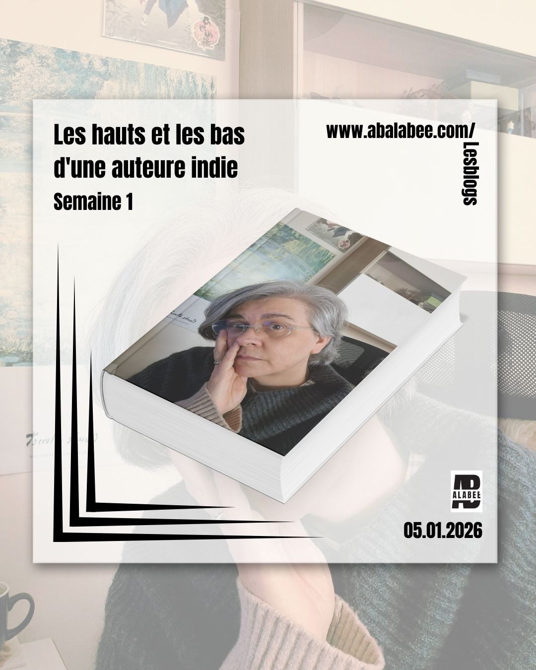 De retour au travail avec mes adorables clients, je dois ajuster mon horaire pour y inclure mes activités d’auteure, de coach et de mentor en plus de ma vie familiale. Durant les vacances, j’ai tout mis en place pour vous parler chaque semaine, le lundi, dans un blogue qui vous racontera les déboires et succès d’une auteure indépendante.
Qu’ai-je accompli au cours des deux dernières semaines de l’année 2025 ?
Perso /boulot : célébrations de fin d’année, mon avis sur une lecture désappointant, mon travail de mentor.
Auteure/éditeur : un extrait (le résumé) du prochain roman de la série de l’Enfant-Gardien (Amé se serait bien passée de cette mission divine!); pas de traduction durant les vacances, mais je présente ma prochaine sortie en anglais; nouveauté pour les explorateurices ancilians; nouvelle plateforme pour l’impression sur demande de mes romans; les ventes de livres et les coûts de publications; astuces d’écriture (comment décider si une idée vaut la peine d’être explorée ?)
Promo et marketing (les aspects incontournables de la vie d’auteure indie). Nouvelle image, nouvelle stratégie, mais fonctionneront-elles? À vous de me le dire! Je suis en quête de nouvelles voies de distribution de mes romans. En connaissez-vous?
#abalabee #viedauteure #sciencefantasy #blogueauteur #extraitderoman