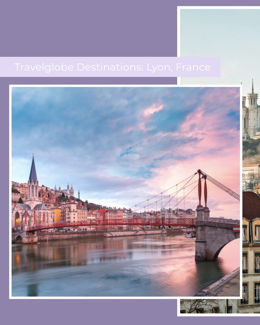 ✨ Destination Inspiration: Lyon, France ✨
Wander down winding cobblestone streets, peek into hidden traboules, and let the city whisper its secrets. Lyon is where history, art, and life itself feel deliciously intertwined.
Sip coffee in sun-dappled squares, linger over pastries that melt in your mouth, and watch the golden hour light dance along the Rhône and Saône rivers. For views that take your breath away, climb to Basilique Notre-Dame de Fourvière, and feel the city stretch endlessly beneath you. And don’t rush – the magic of Lyon is in the details, from tucked-away cafés to bustling markets overflowing with local flavours and if you have time the country side around Lyon is bursting with stories and flavours that linger long after you’ve left. There are so many incredible restaurants you won't want to leave.
Keep an eye on our socials for a very exciting tour happening later this year....one where tastes, streets, and stories meet in unexpected ways. Keep your passport ready.
#LyonFrance #TravelInspiration #HiddenGems #WanderlustFrance #SecretJourneys #FrenchCities #CulinaryAdventures #LocalFlavours #TravelTips #CityofLight #SlowTravel #TasteTheWorld