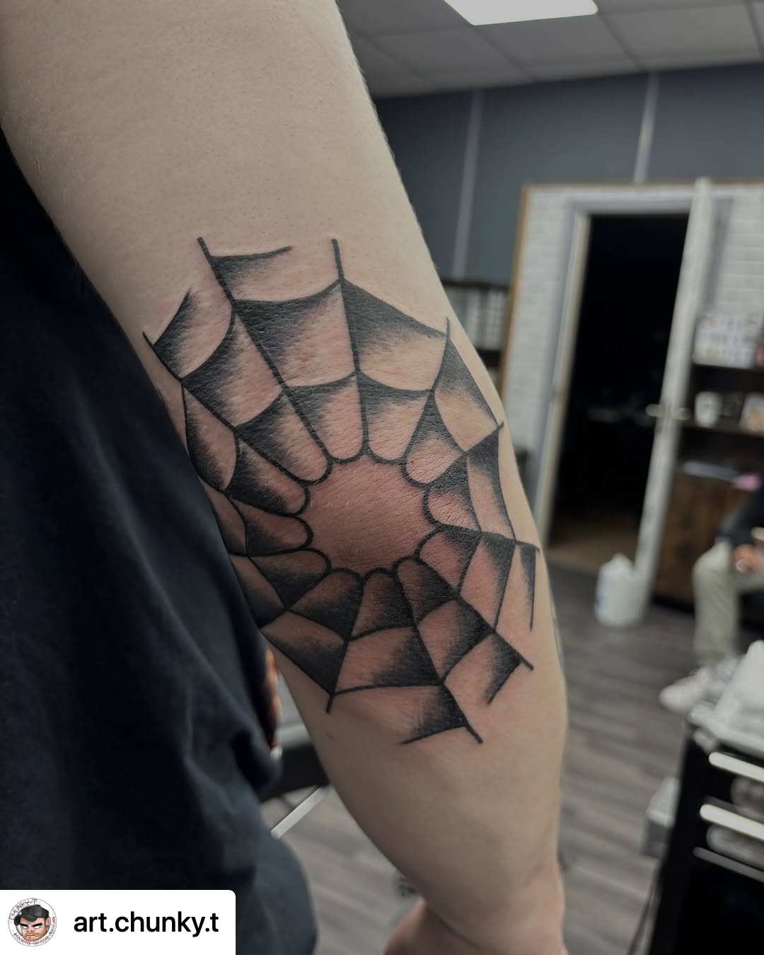 @art.chunky.t Can beat a trad mad sock web to the elbow! Cheers @ghostboii.exe !